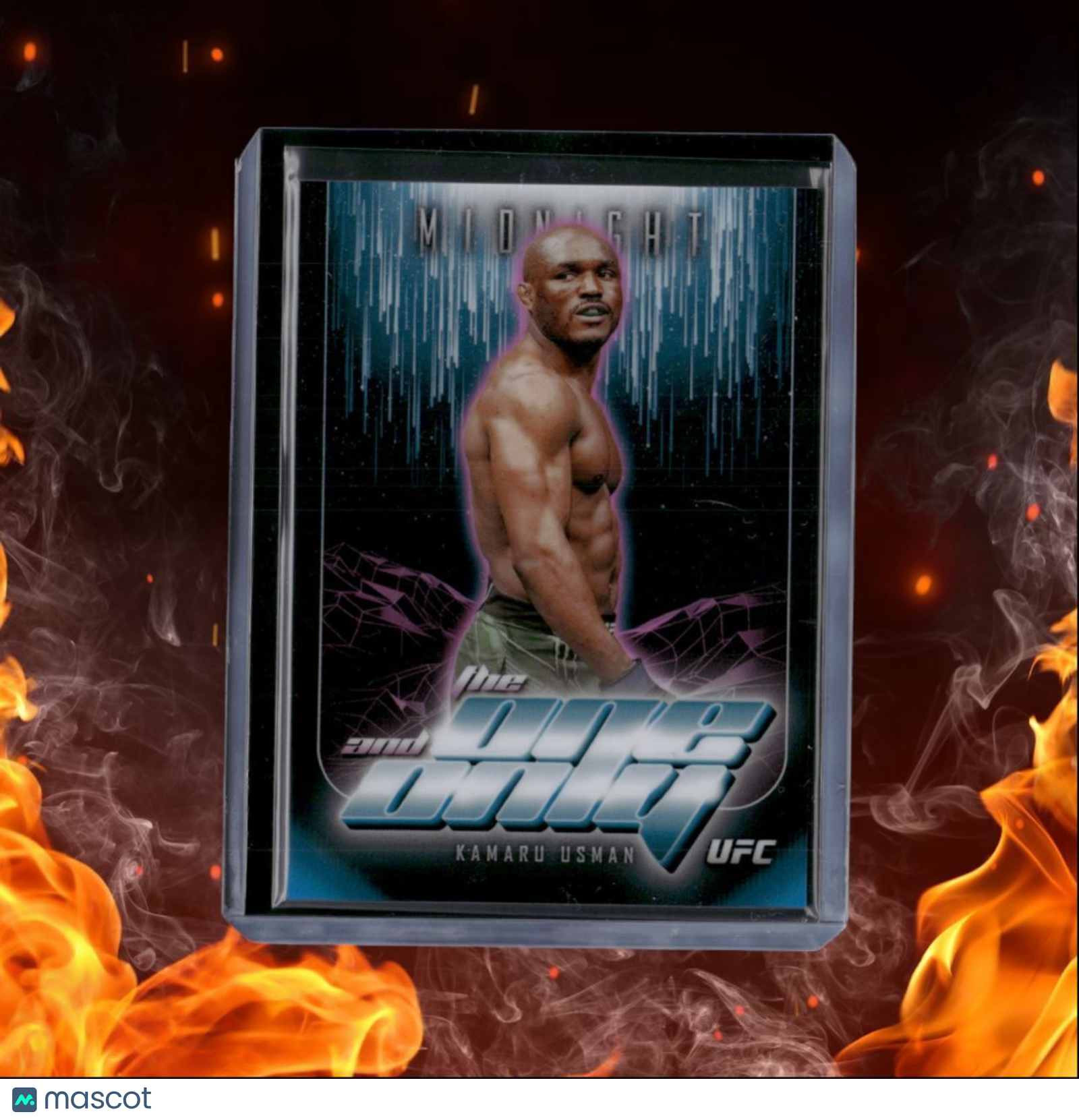 2024 Topps Midnight UFC Kamaru Usman the One and Only #TO-4