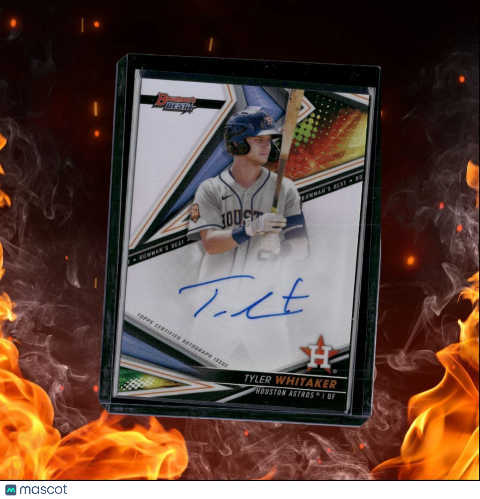 2022 Bowman's Best Tyler Whitaker Best of 2022 Refractor Auto #B22-TW