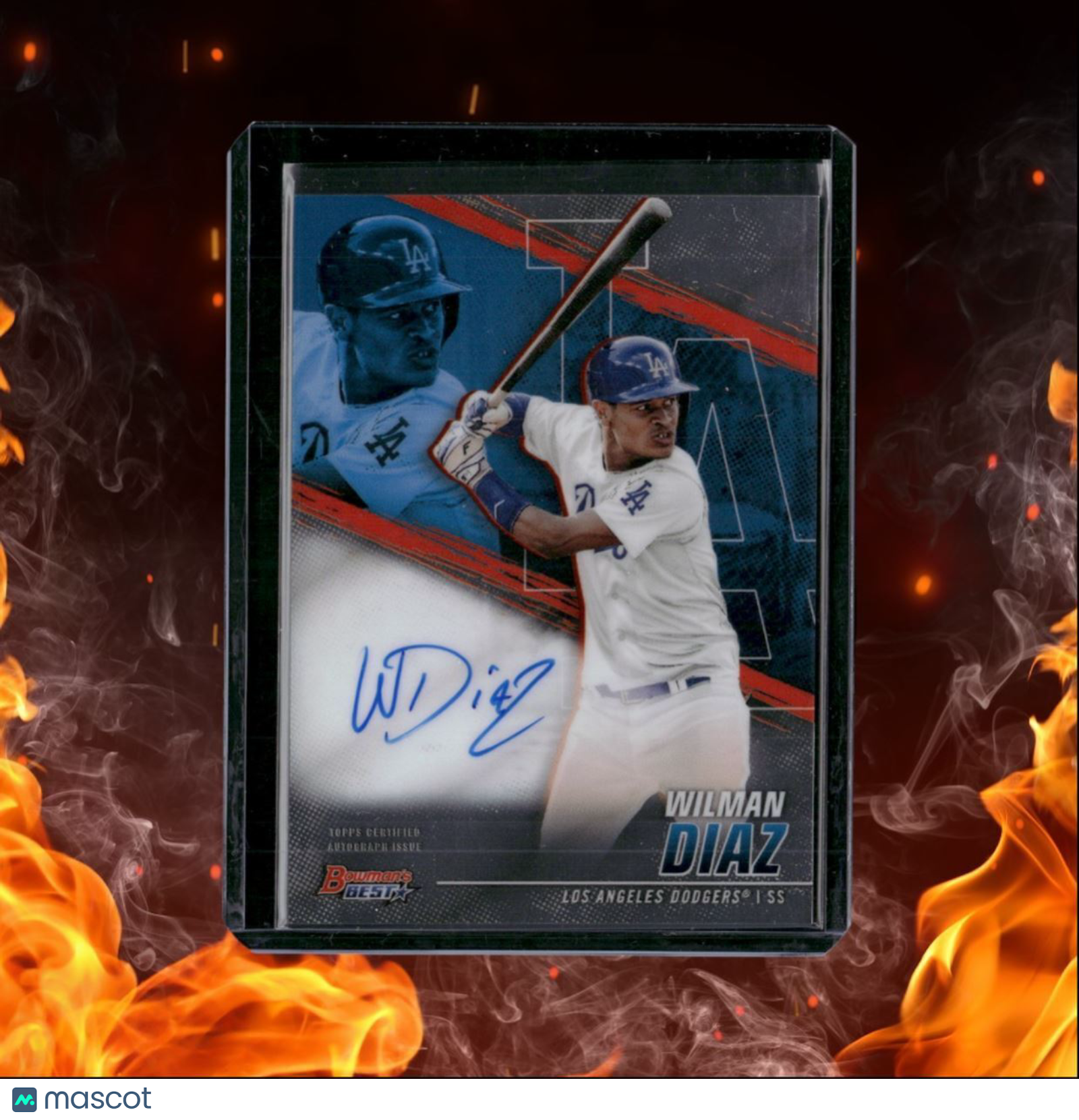 2021 Bowman's Best Wilman Diaz Best of 2021 Auto #B21-WD