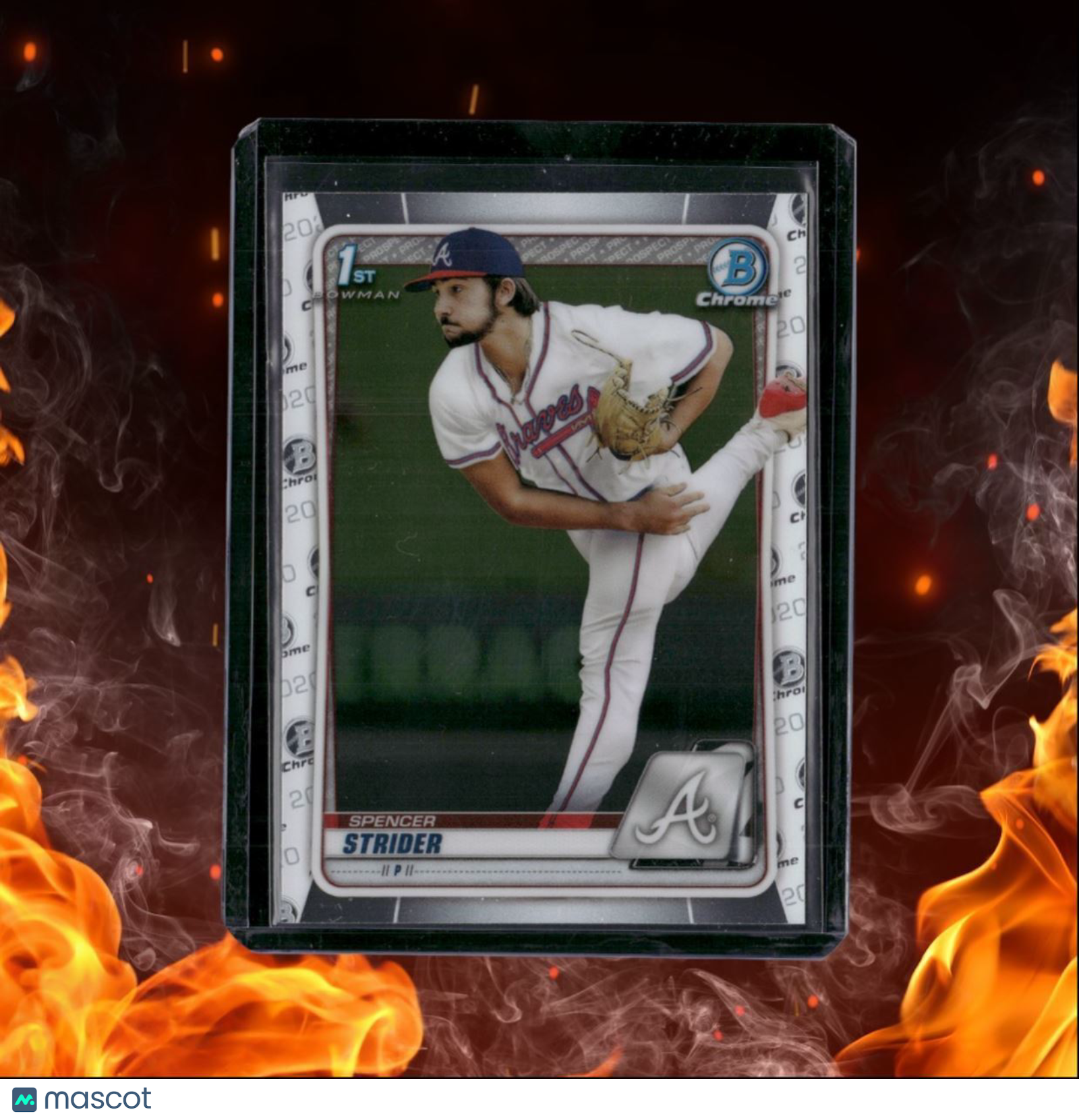 2020 Bowman Draft Chrome Spencer Strider 1st #BD-20