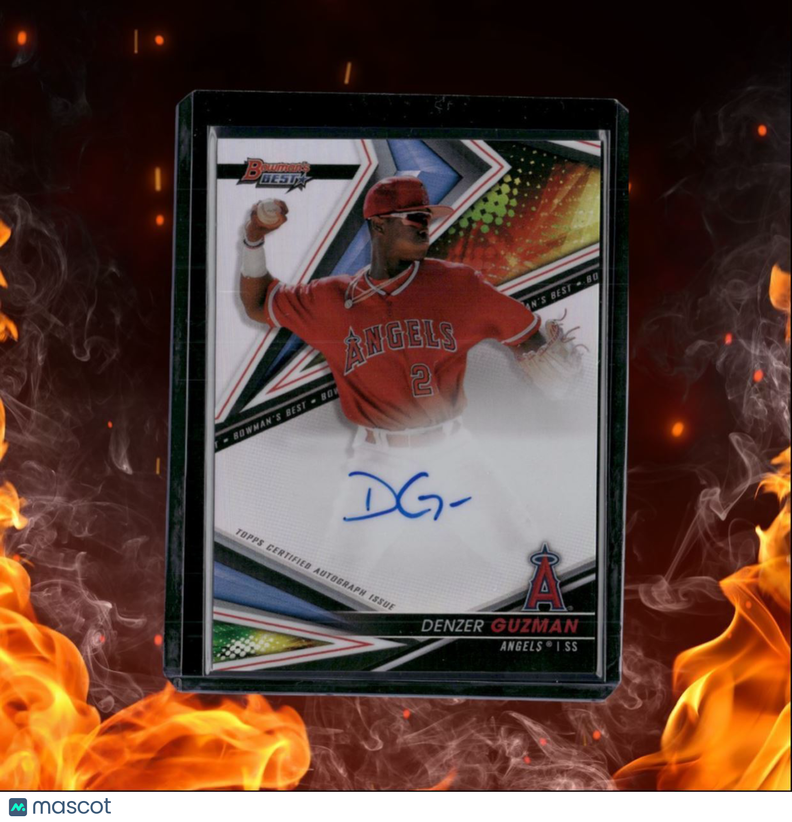 2022 Bowman's Best Denzer Guzman Best of 2022 Refractor Auto #B22-DG