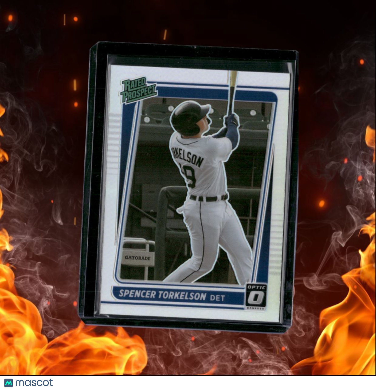 2021 Panini Donruss Optic Spencer Torkelson Rated Prospect Holo Silver Prizm