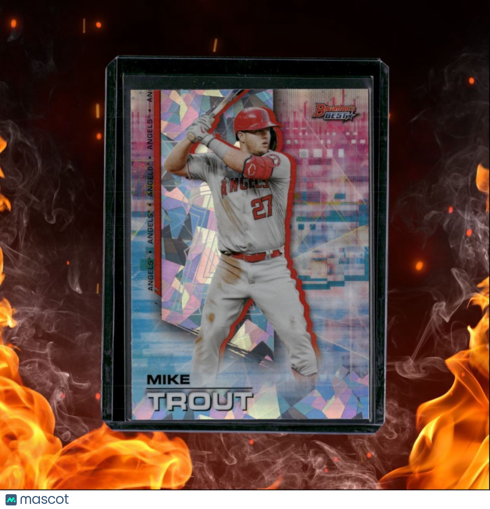 2021 Bowman's Best Mike Trout Atomic Refractor #1