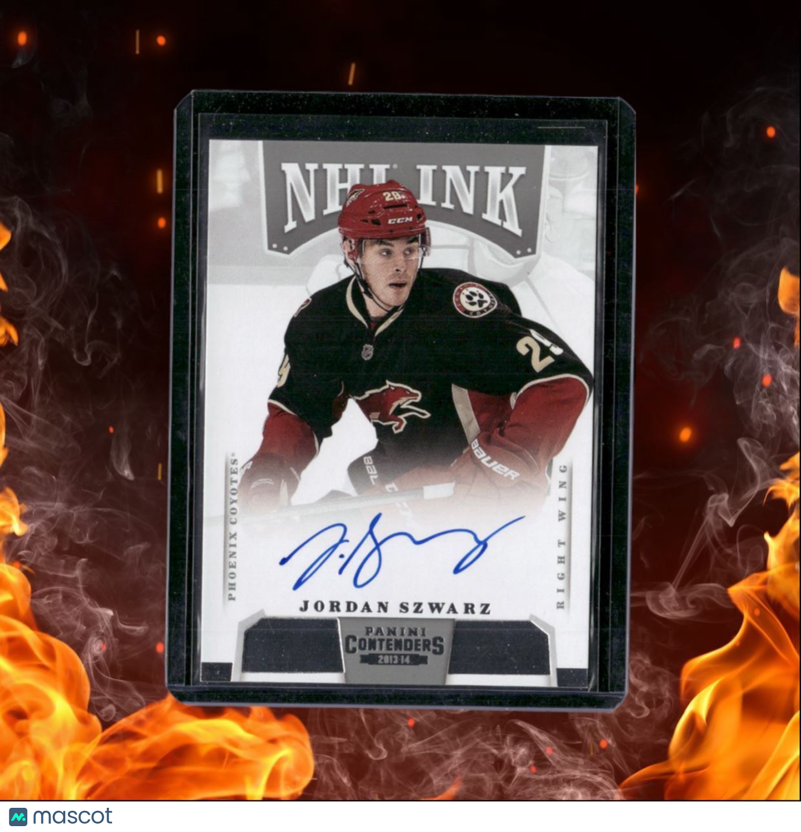 2013-14 Panini Contenders Jordan Szwarz NHL Ink Auto #I-JSZ
