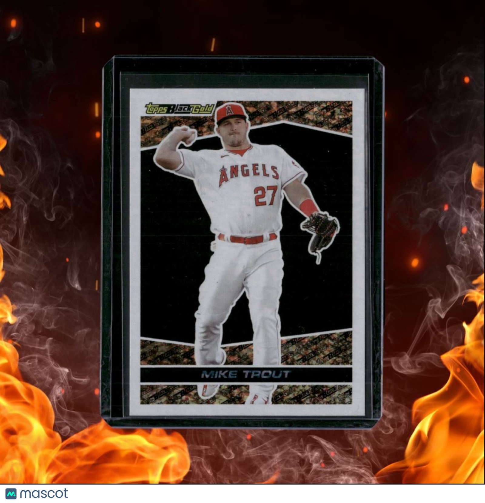 2021 Topps Black Gold Mike Trout #BG-3