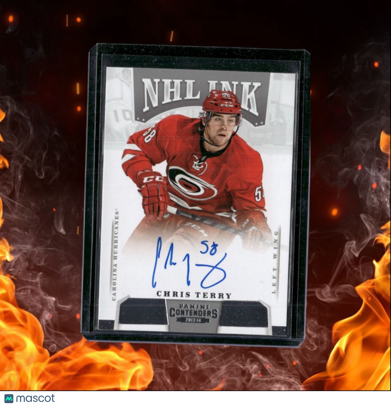 2013-14 Panini Contenders Chris Terry NHL Ink Auto #I-CTE