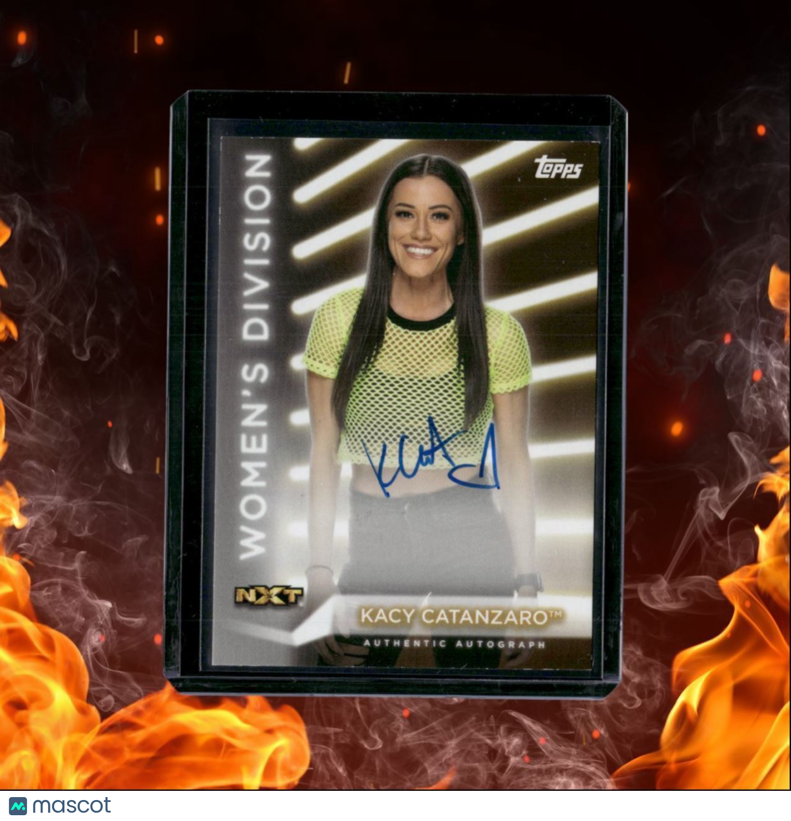 2021 Topps WWE Women's Division Kacy Catanzaro NXT Auto 127/199 #A-KC