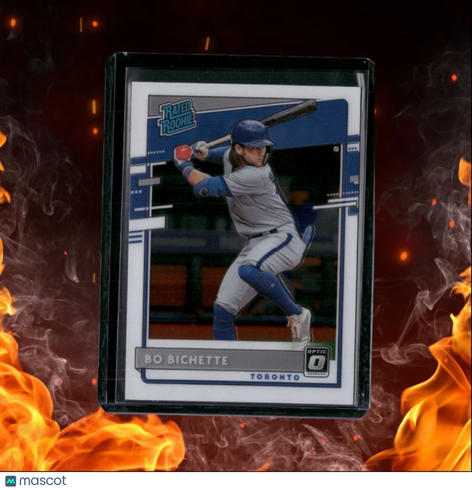 2021 Panini Donruss Optic Bo Bichette Rated Rookie Auto #37