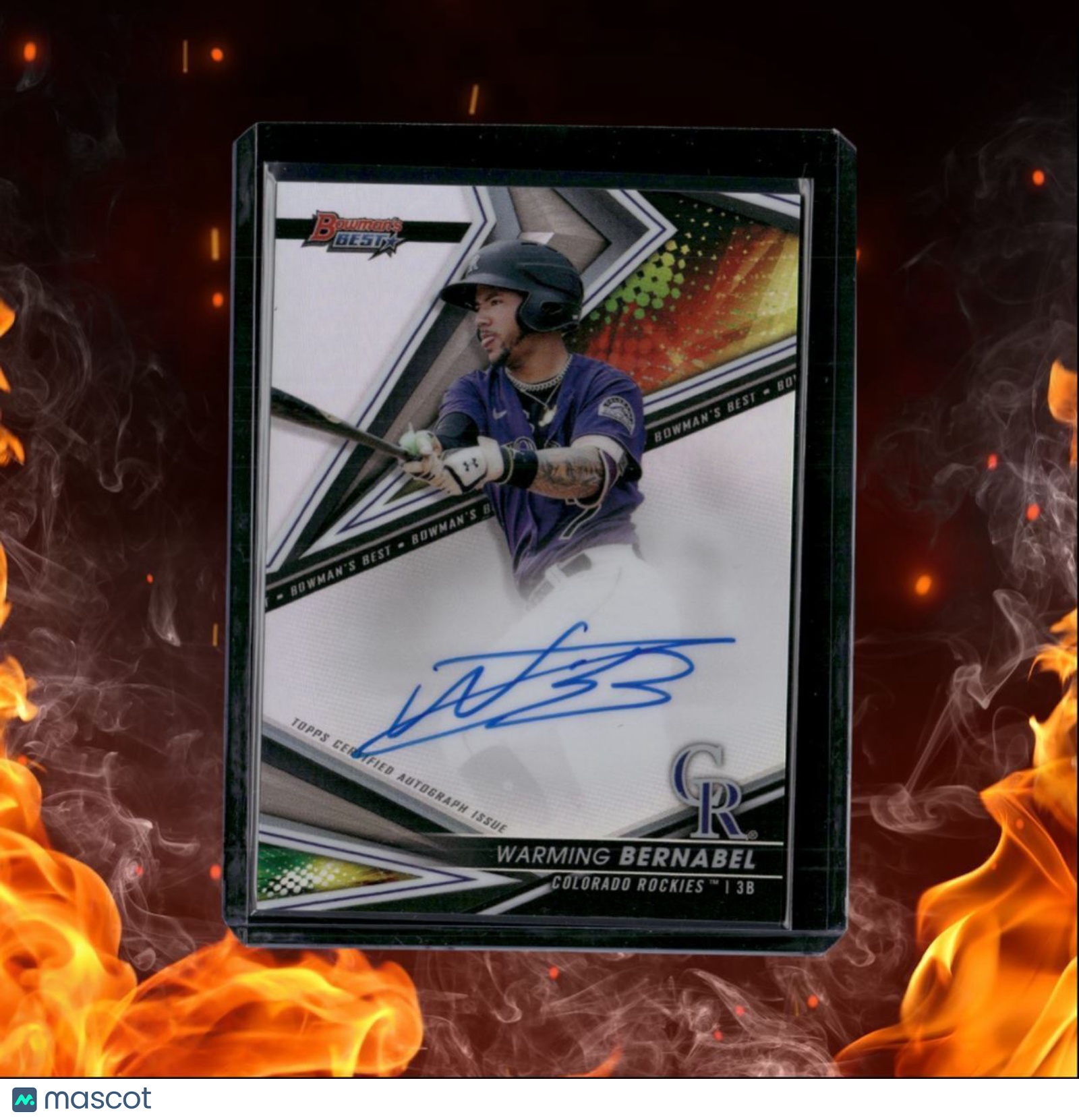 2022 Bowman's Best Warming Bernabel Best of 2022 Refractor Auto #B22-WB