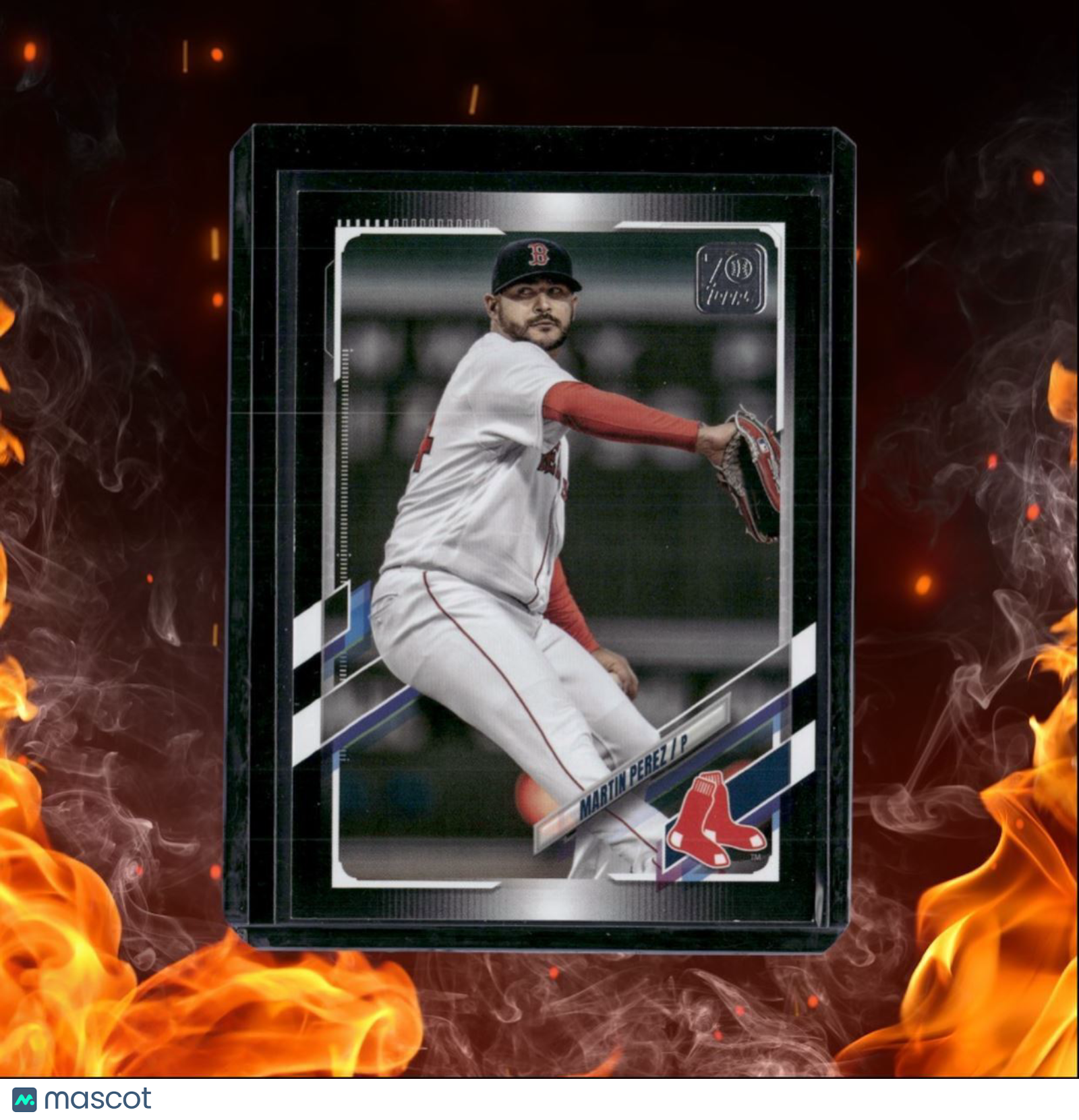 2021 Topps Update Martin Perez Black 23/70 #US159