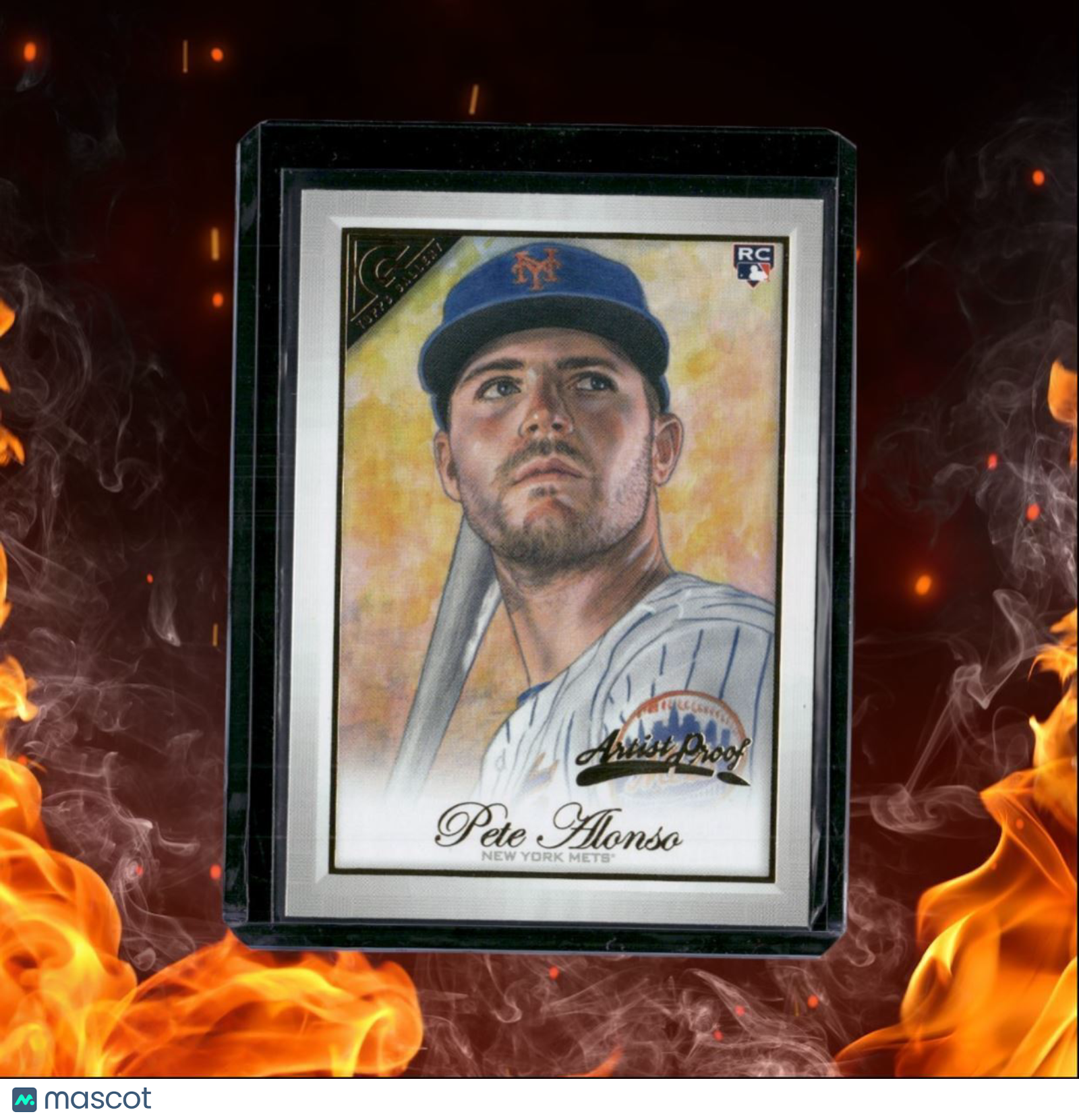 2019 Topps Gallery Pete Alonso Artist Proof Rookie #24