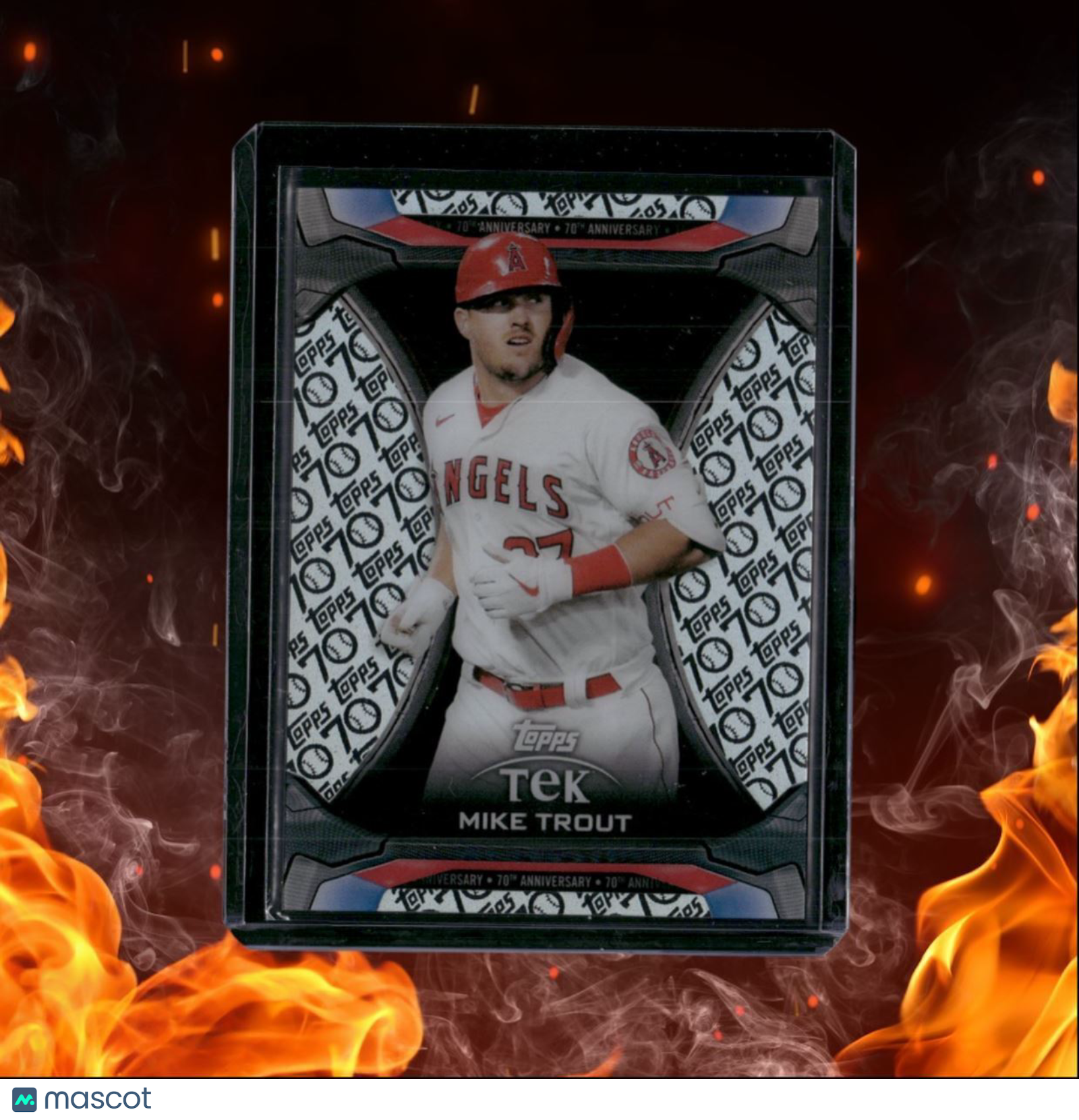 2021 Topps Mike Trout Tek 70th Anniversary #TTA-1