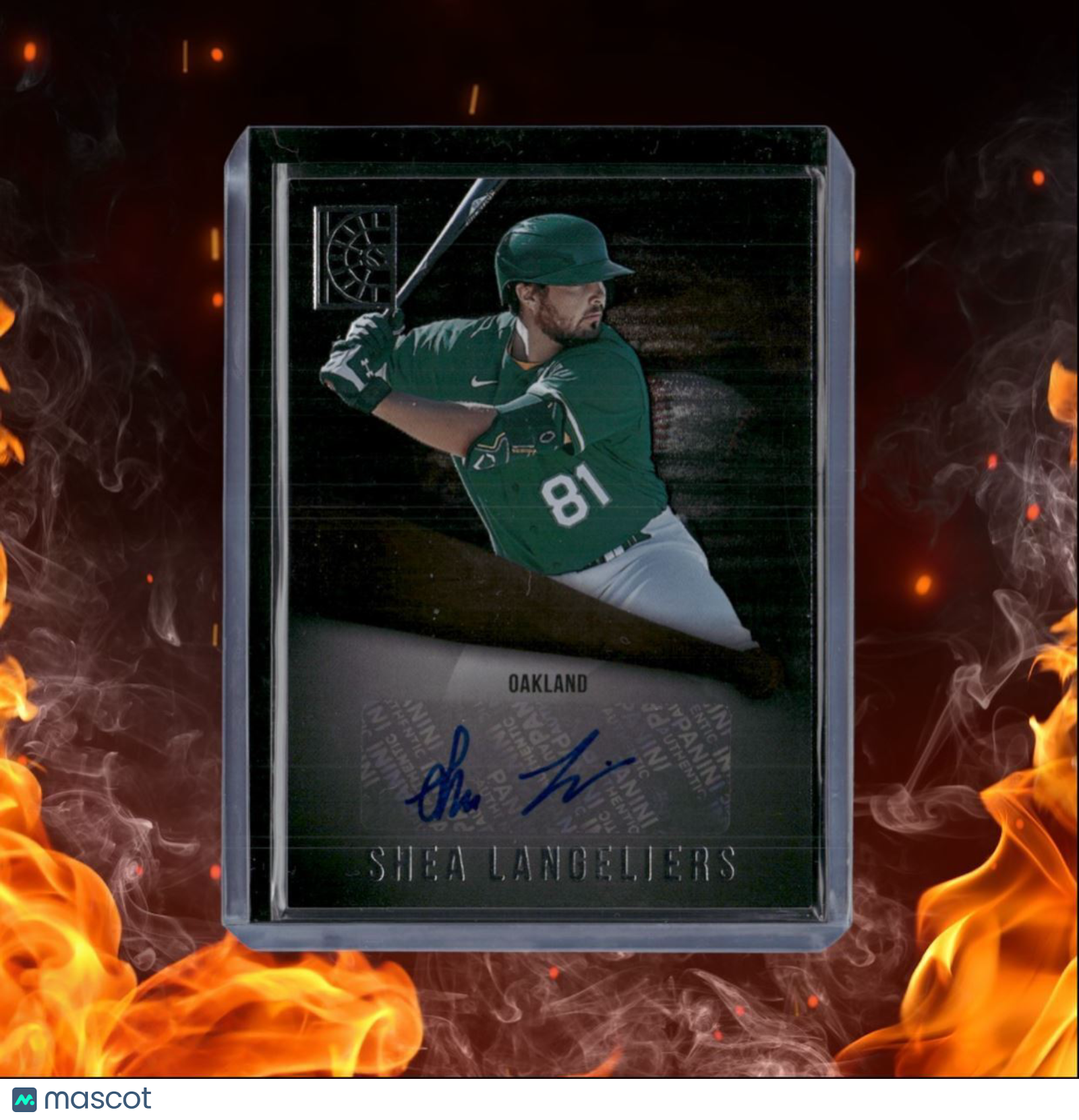 2022 Panini Capstone Shea Langeliers Auto #AU-SL