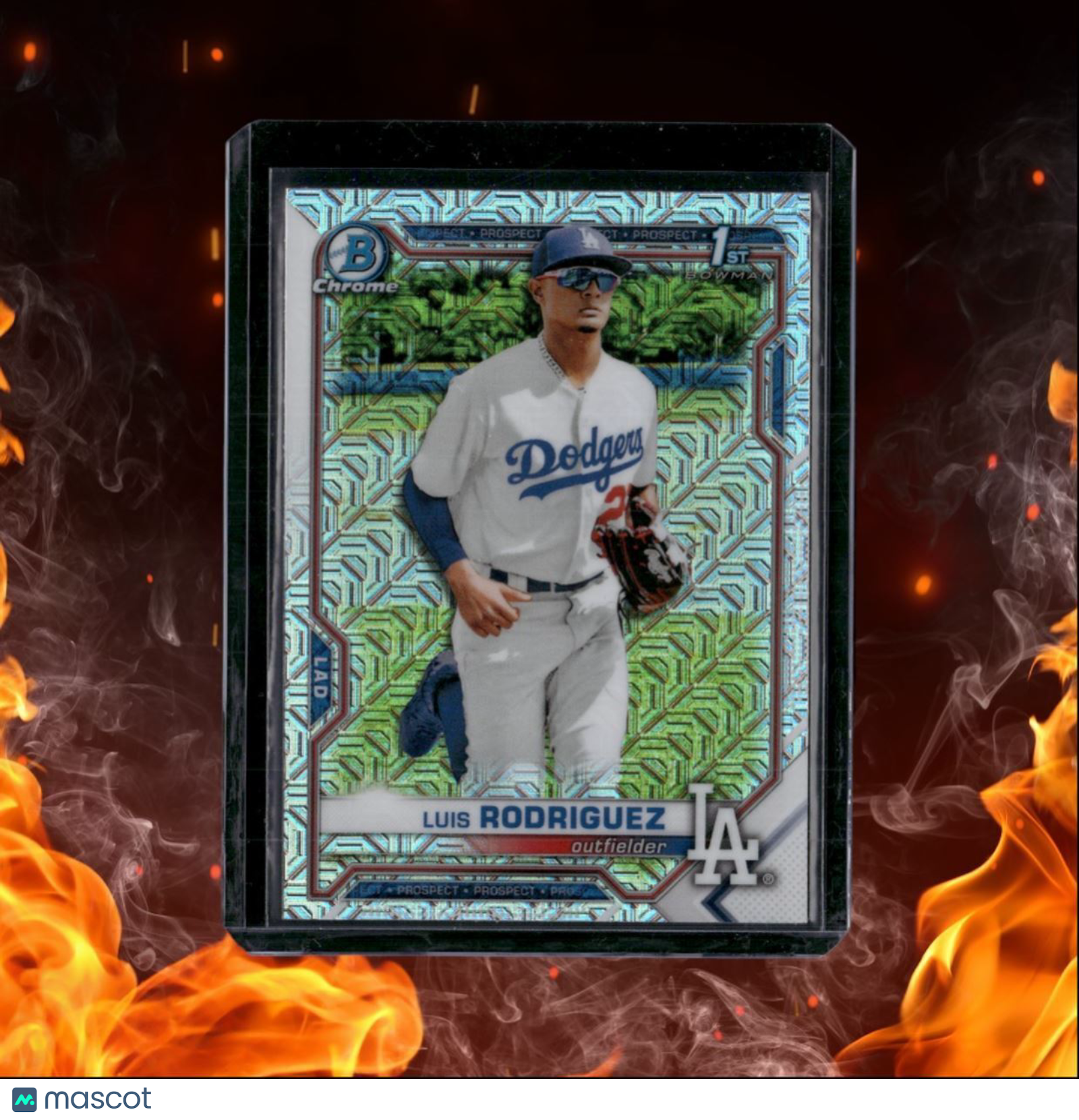 2021 Bowman Chrome Prospects Luis Rodriguez 1st Prospect Mojo (B) #BCP-196