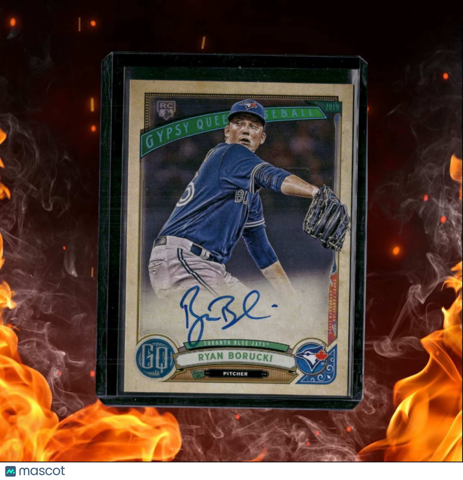 2019 Topps Gypsy Queen Ryan Borucki Rookie Auto #RA-RBO