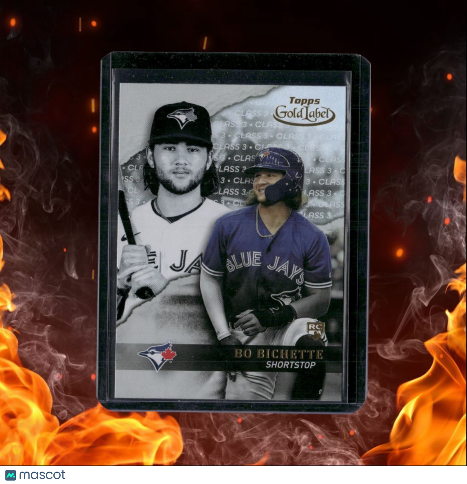 2020 Topps Gold Label Class Bo Bichette Class 3 Rookie #95