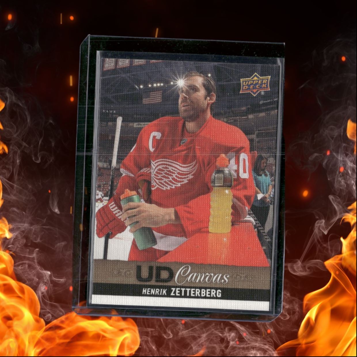 2013-14 Upper Deck Henrik Zetterberg UD Canvas #C166