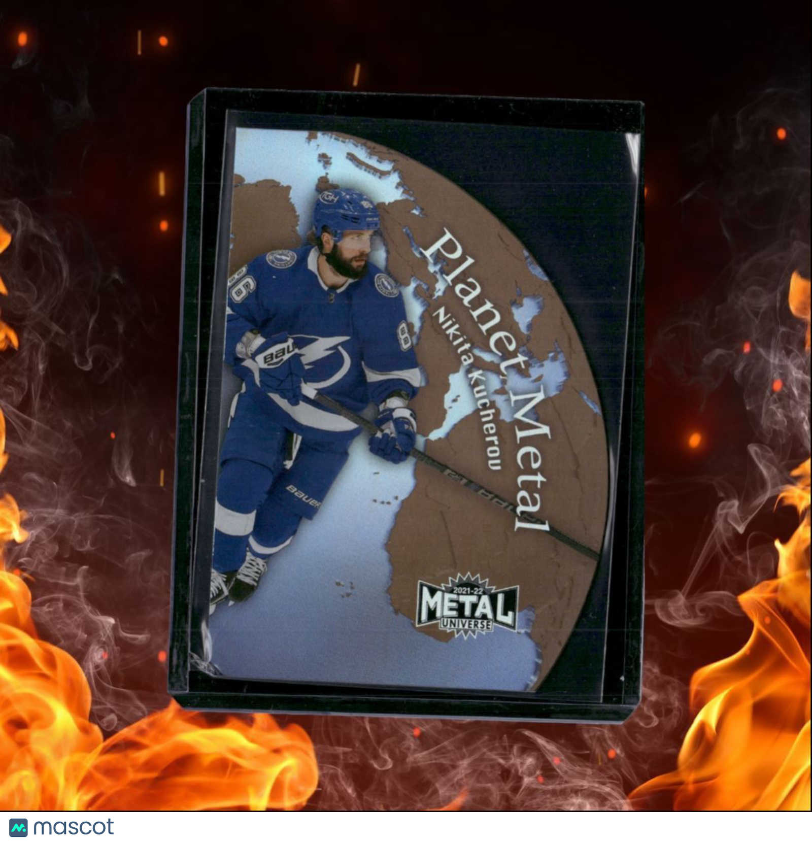 2022-23 Skybox Metal Universe Nikita Kucherov Planet Metal #PM-21