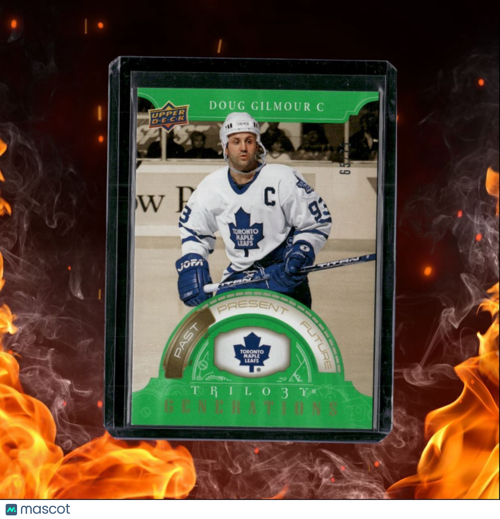 2022-23 Upper Deck Trilogy Doug Gilmour Generations 65/75 #TG-3A