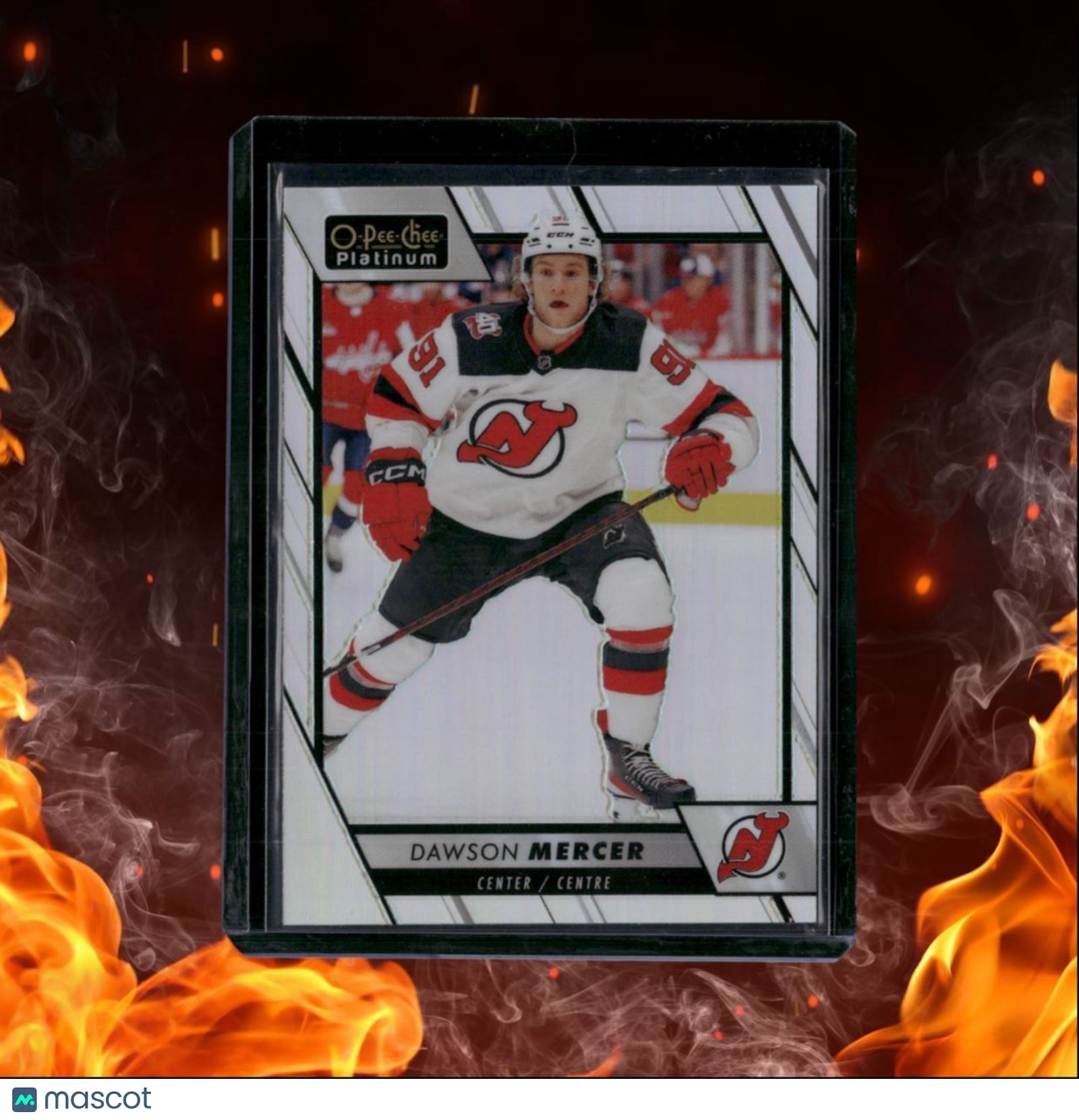 2023-24 O-Pee-Chee Platinum Dawson Mercer Rainbow #7