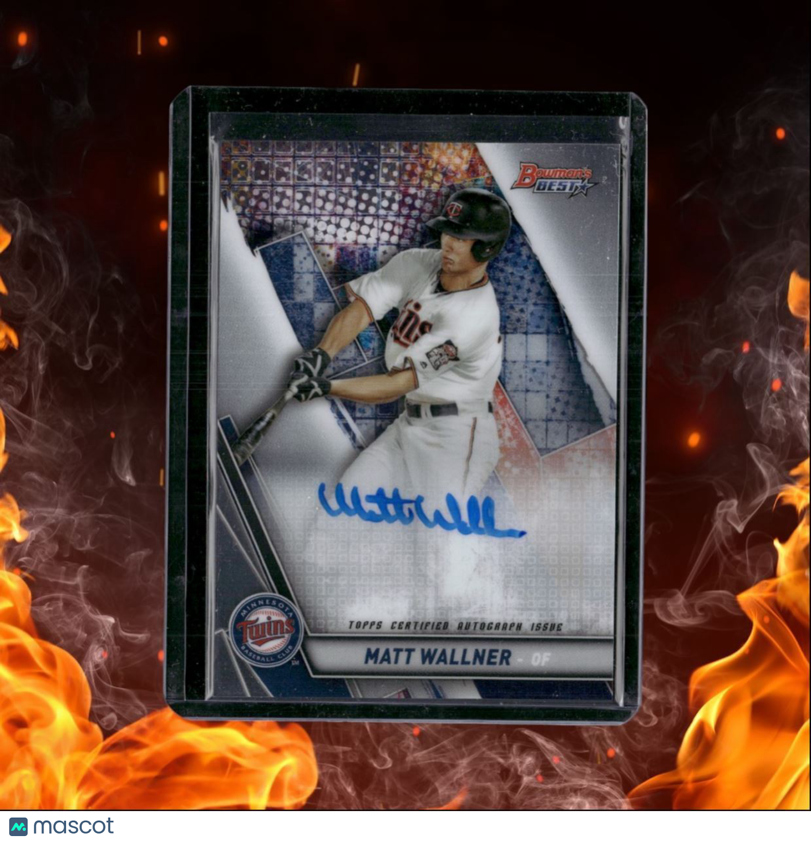 2019 Bowman's Best Matt Wallner Prospect Best of 2019 Auto #CDA-MW