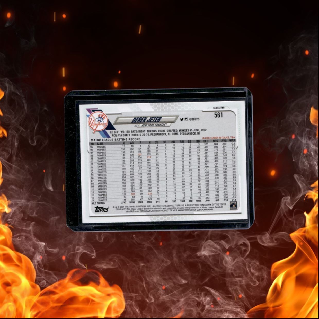 2021 Topps Derek Jeter