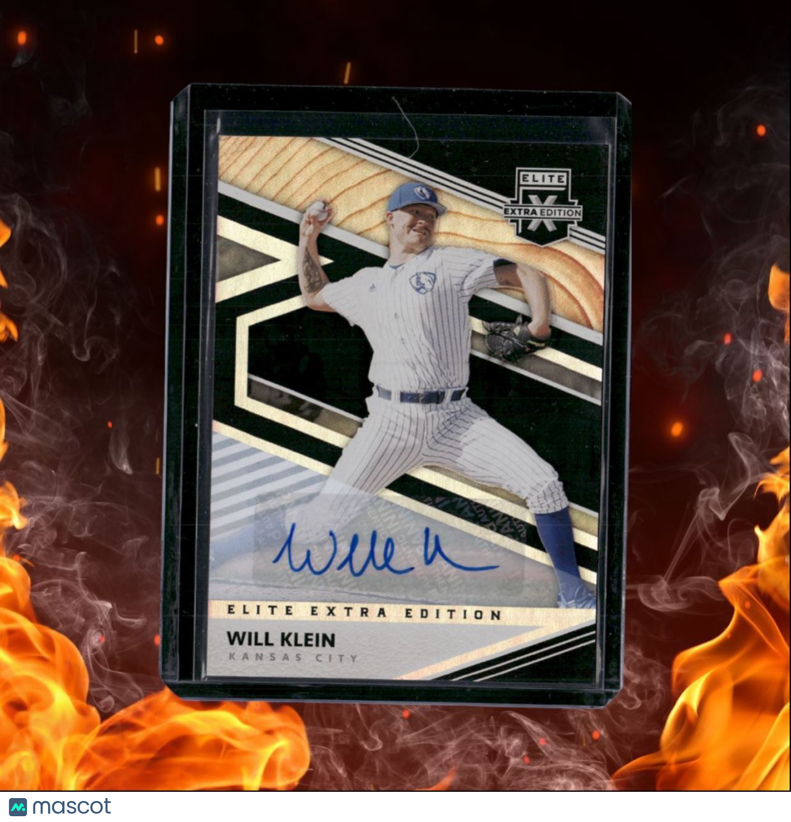 2020 Panini Elite Extra Edition Will Klein Auto #142
