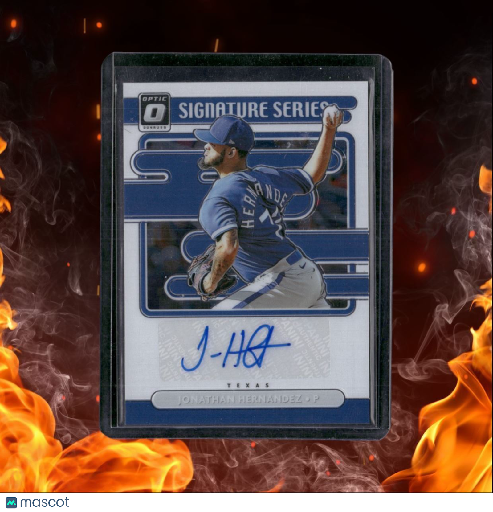 2021 Panini Donruss Optic Jonathan Hernandez Signature Series Auto #SS-JH