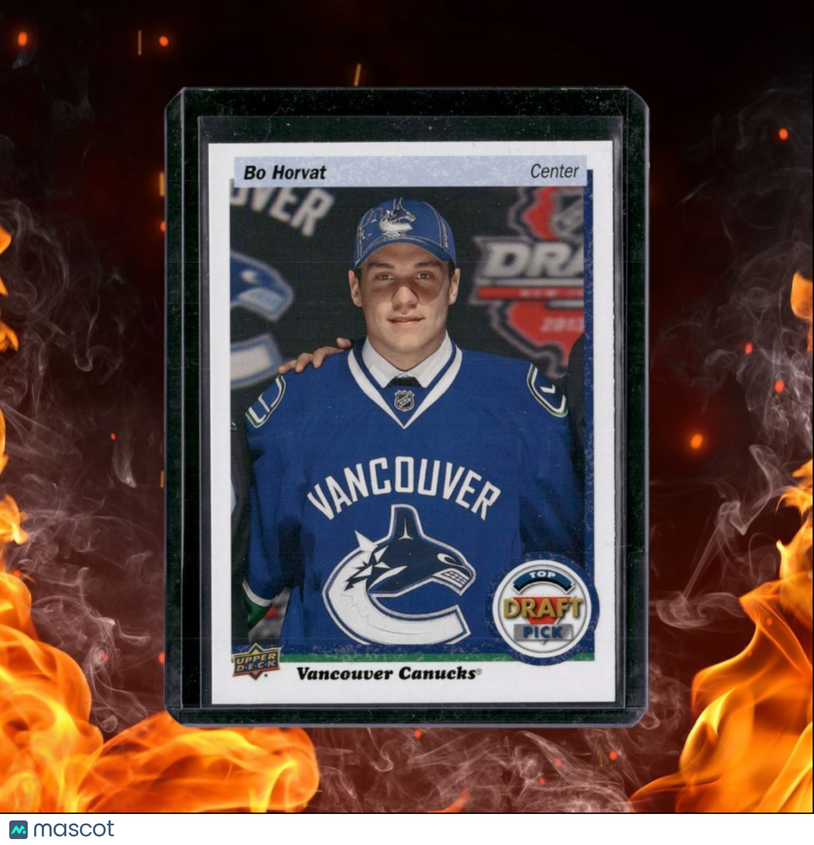 2016-17 Upper Deck Bo Horvat Retro NHL Draft Top Draft Pick Rookie #DRAFT-13