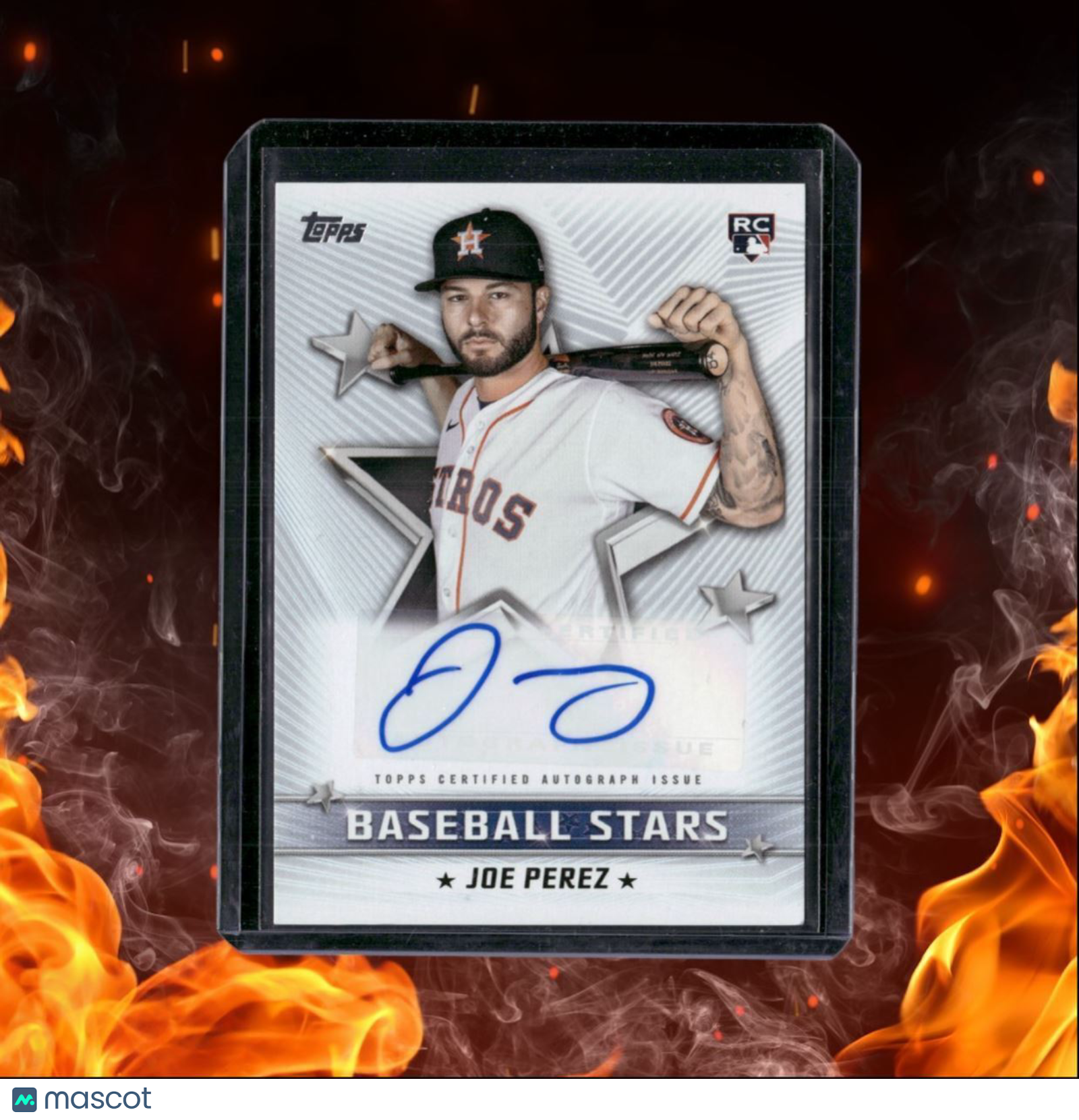 2022 Topps Update Series Joe Perez Baseball Stars Rookie Auto #BSA-JP