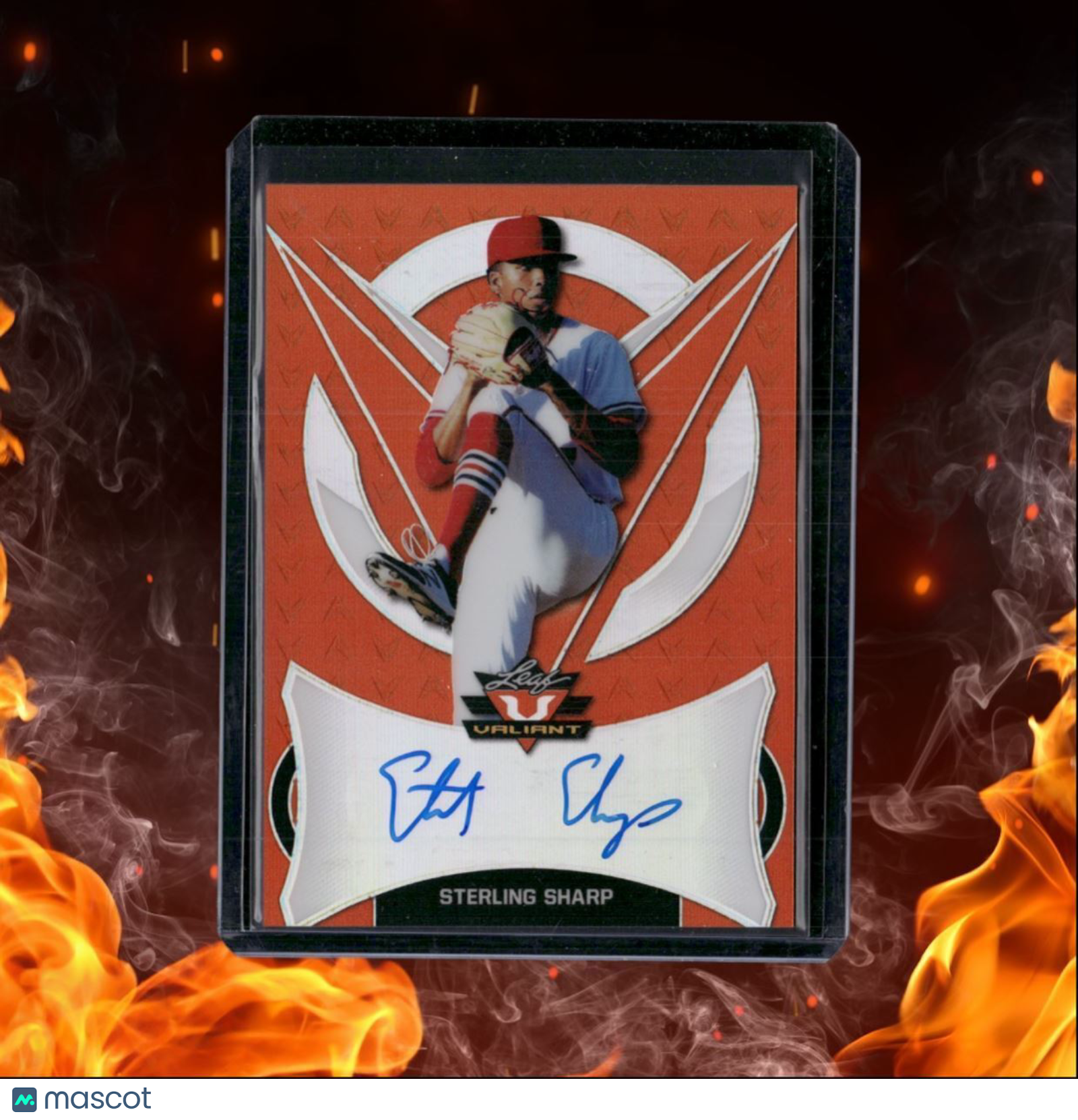 2019 Leaf Valiant Sterling Sharp Orange Auto 10/35 #BA-SS2
