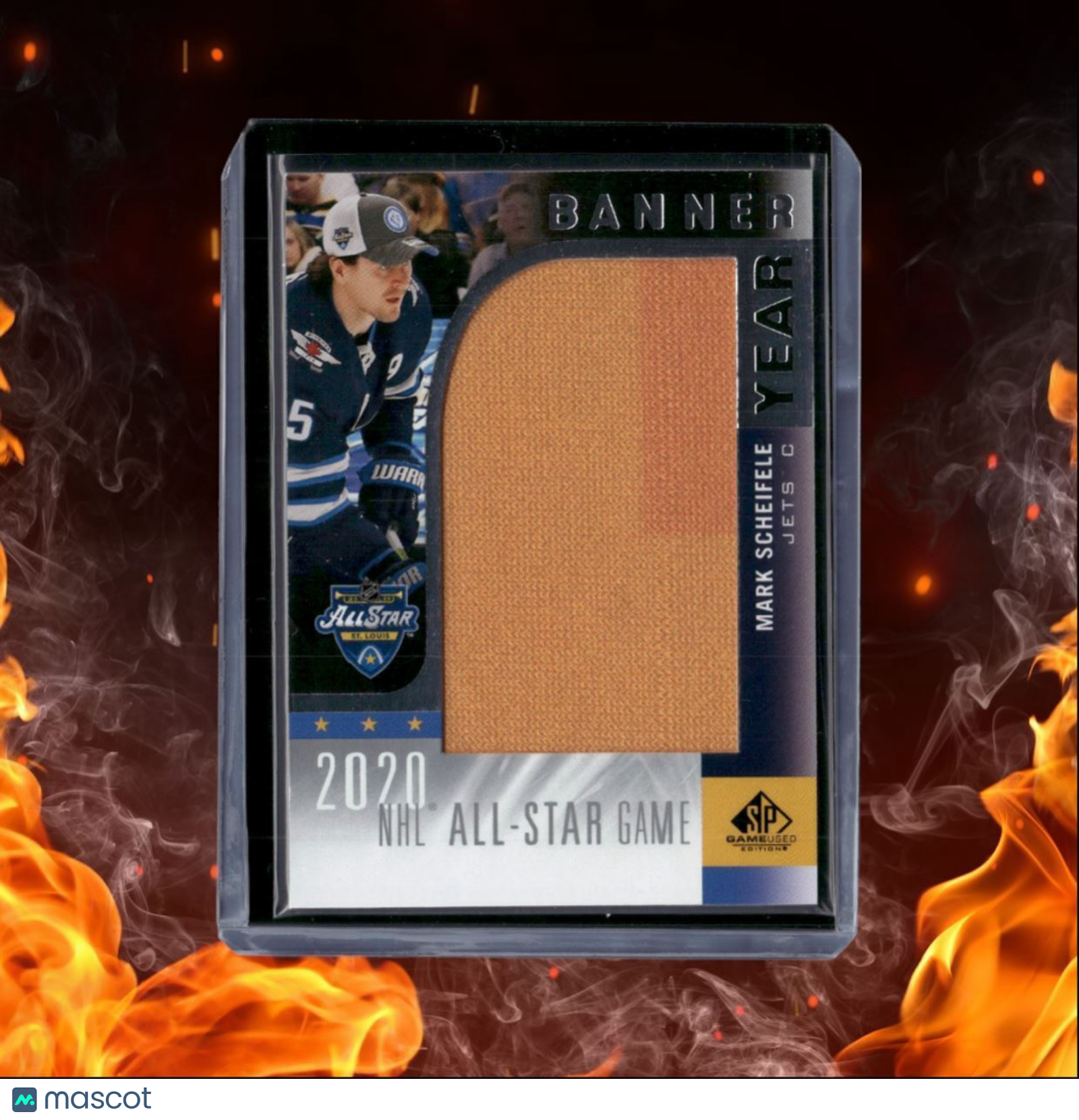 2020-21 SP Game Used Mark Scheifele Banner Year #AS20-MS