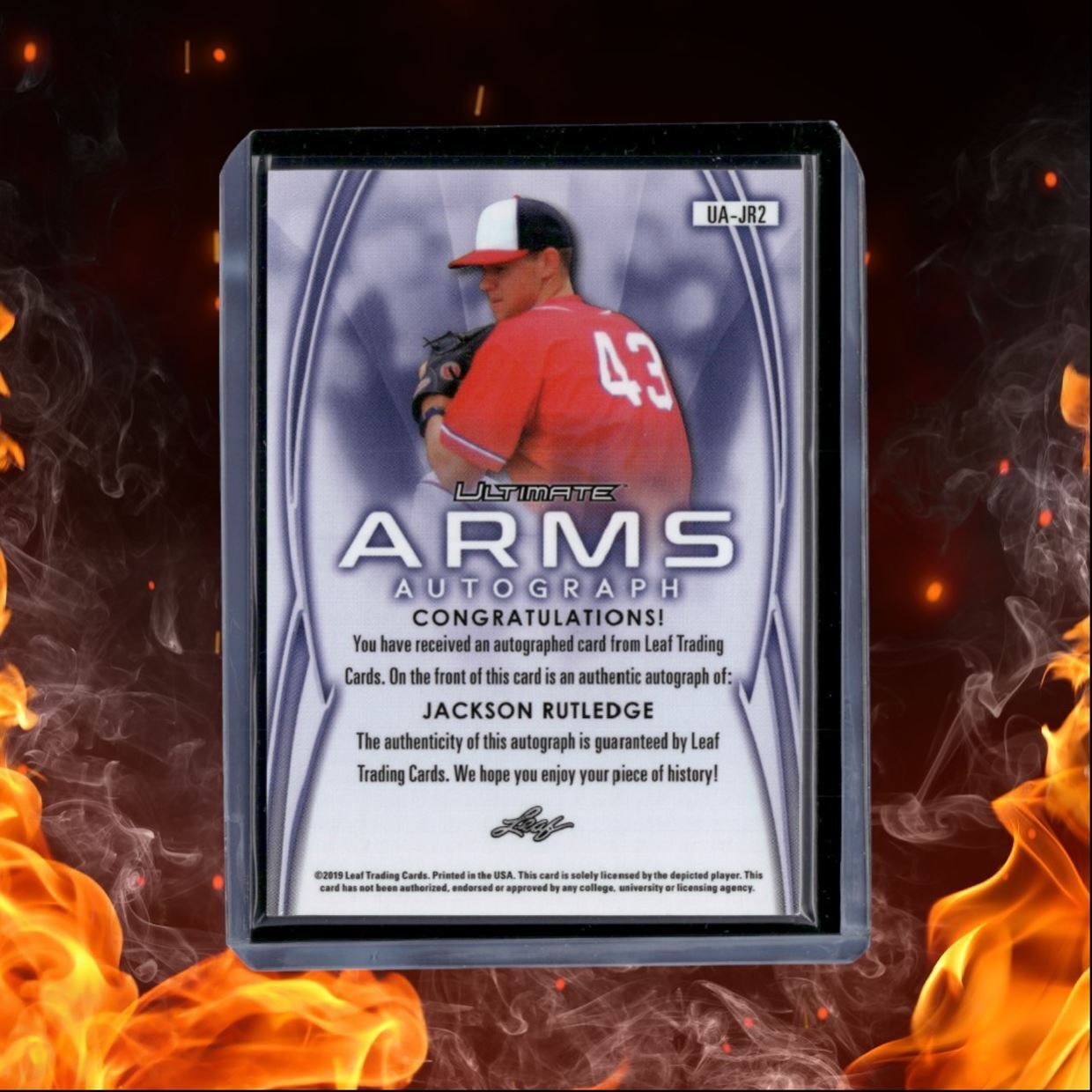 2019 Leaf Ultimate Jackson Rutledge Arms Auto #UA-JR2