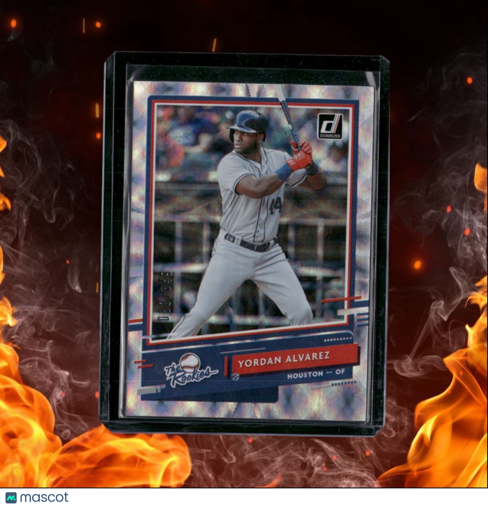 2020 Panini Donruss Yordan Alvarez Silver Rookie 080/349 #45