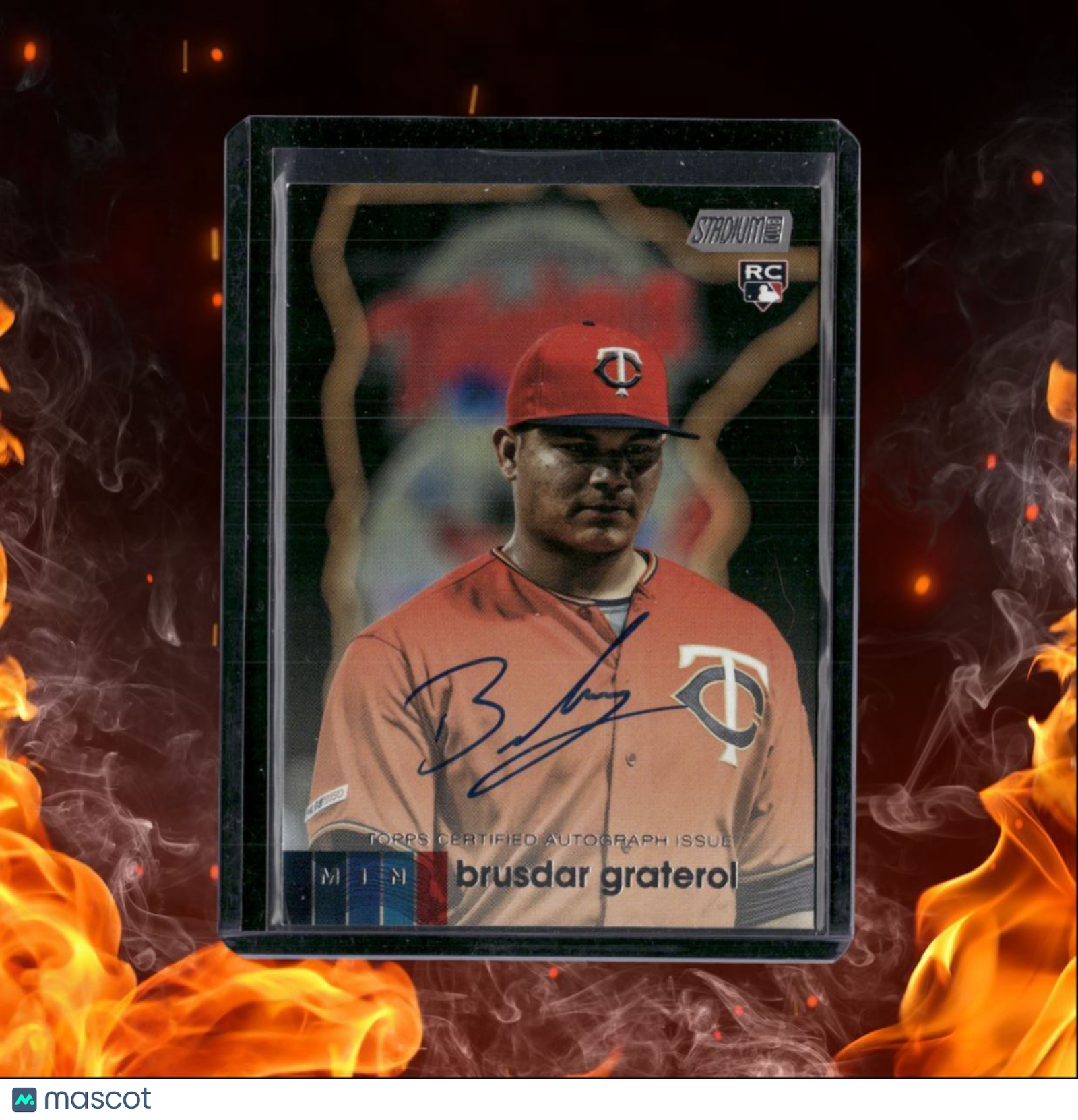 2020 Topps Stadium Club Michael Conforto Rookie Auto #ABG