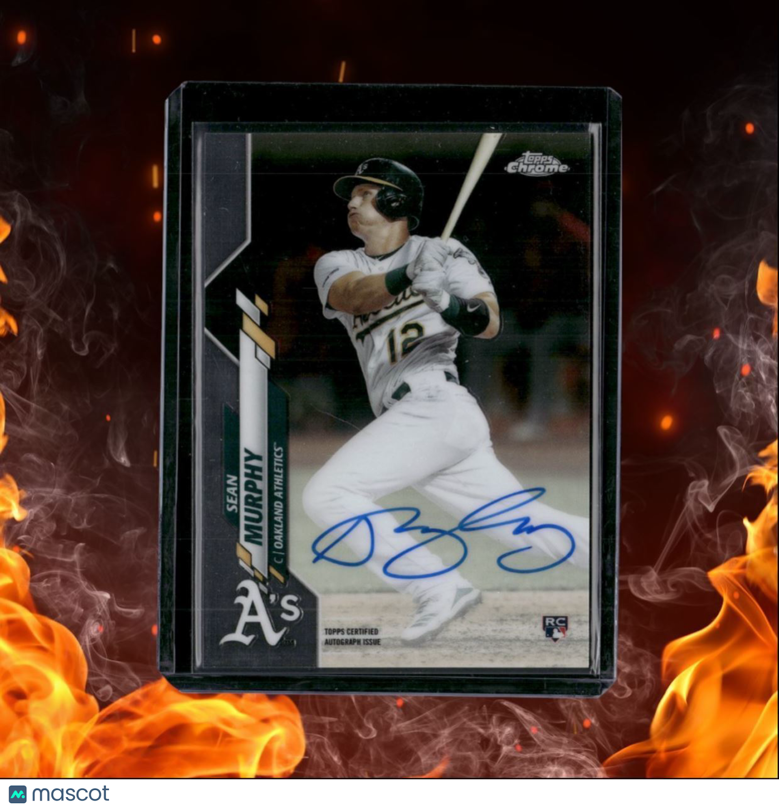 2020 Topps Chrome Sean Murphy Rookie Auto #RA-SM