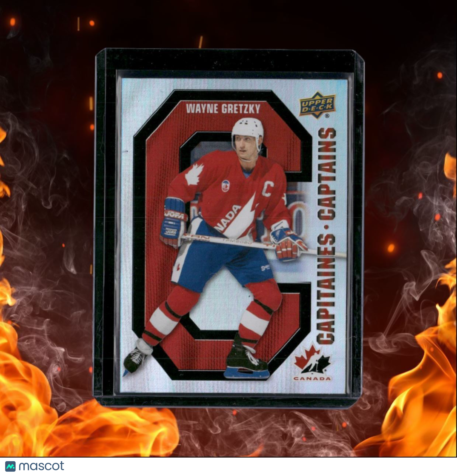 2021-22 Upper Deck Tim Hortons Wayne Gretzky Canada's Captains #CC-15