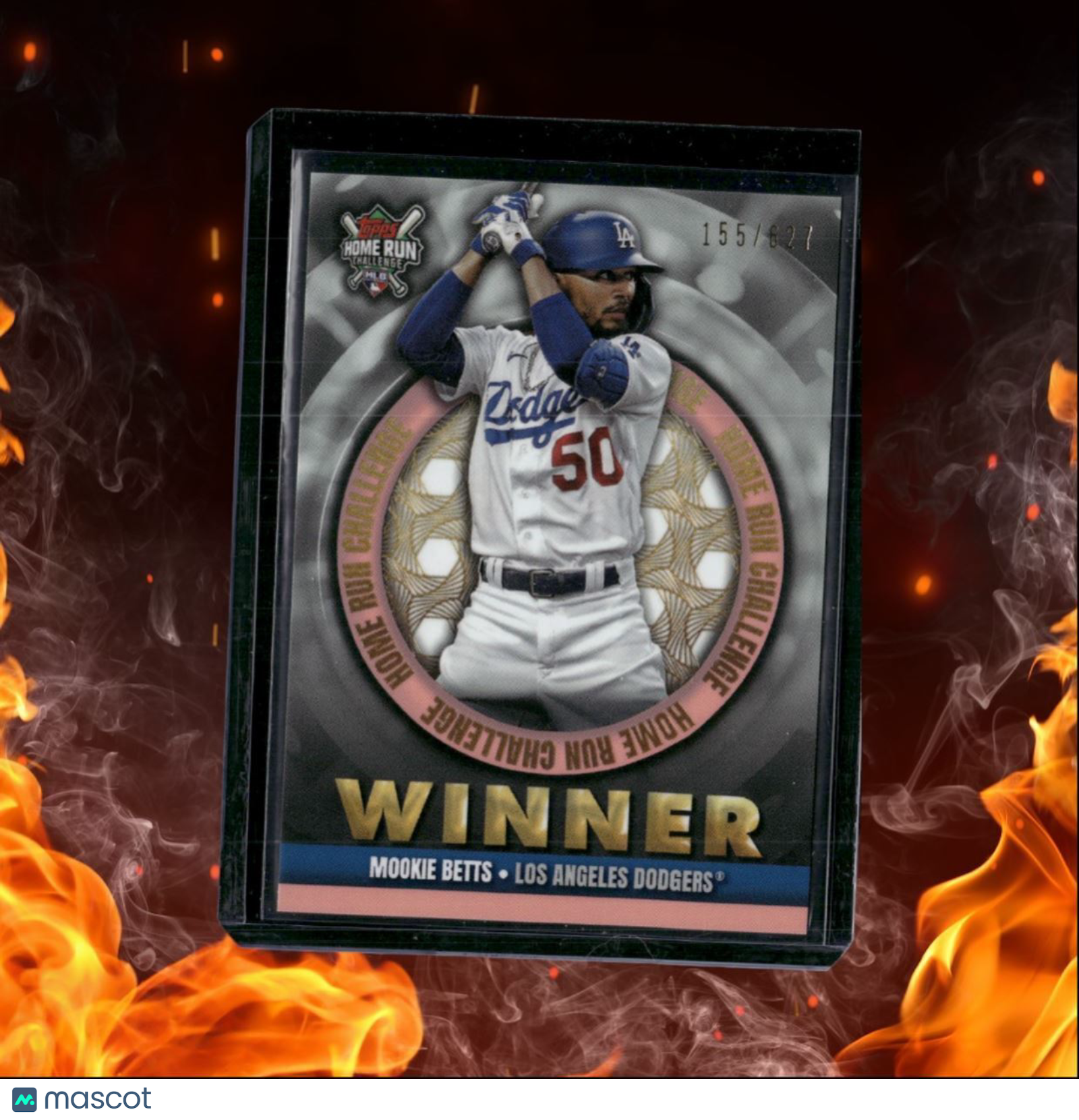 2022 Topps Mookie Betts Home Run Challenge May 155/627 #HRWC-14
