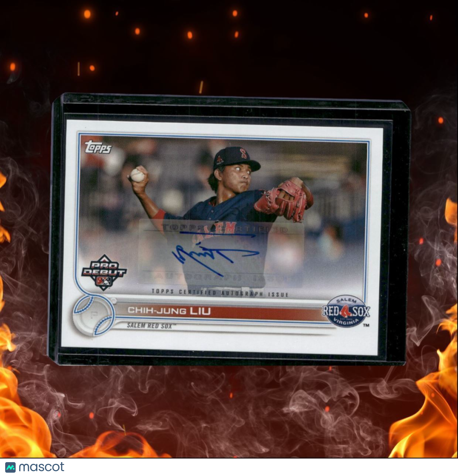 2022 Topps Pro Debut Chih-Jung Liu Auto #PD-89