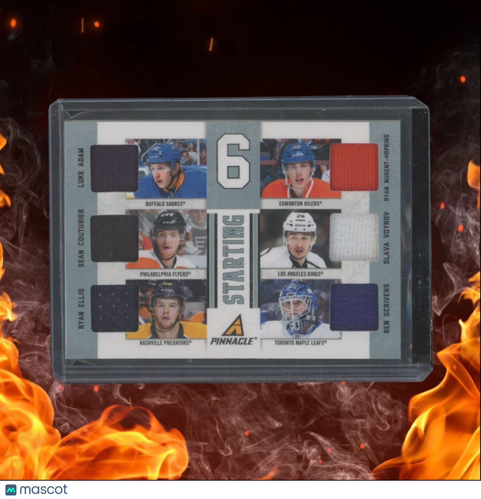 2012-13 Panini Pinnacle Nugent-Hopkins / Couturier / Ellis / Scrives / Adam 6