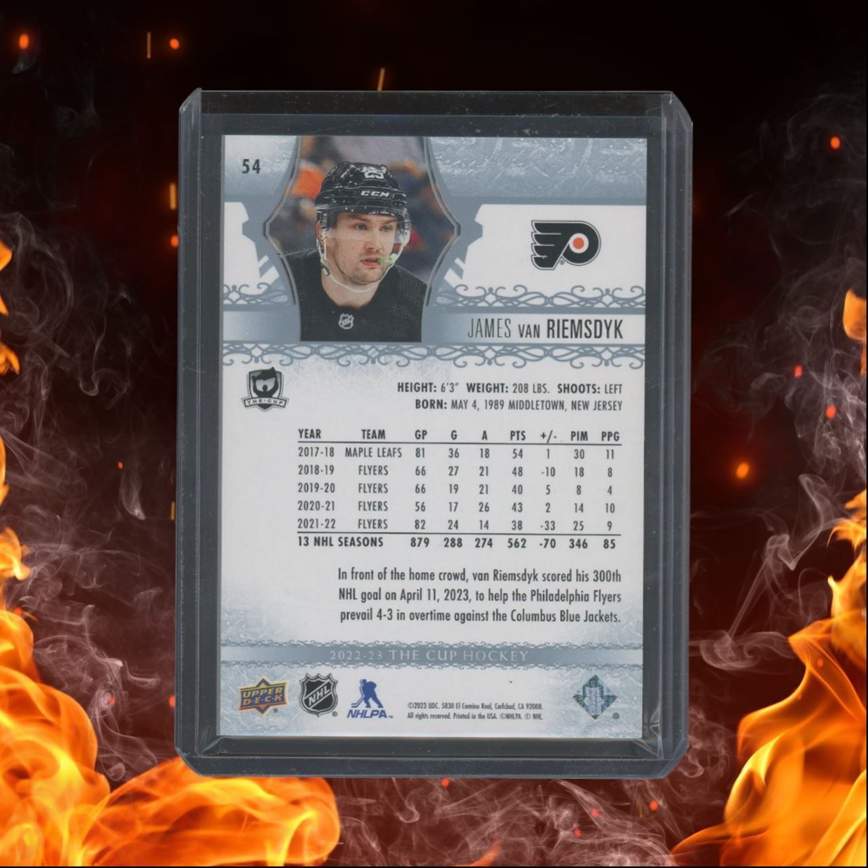2022-23 Upper Deck The Cup James van Riemsdyk 087/249 #54