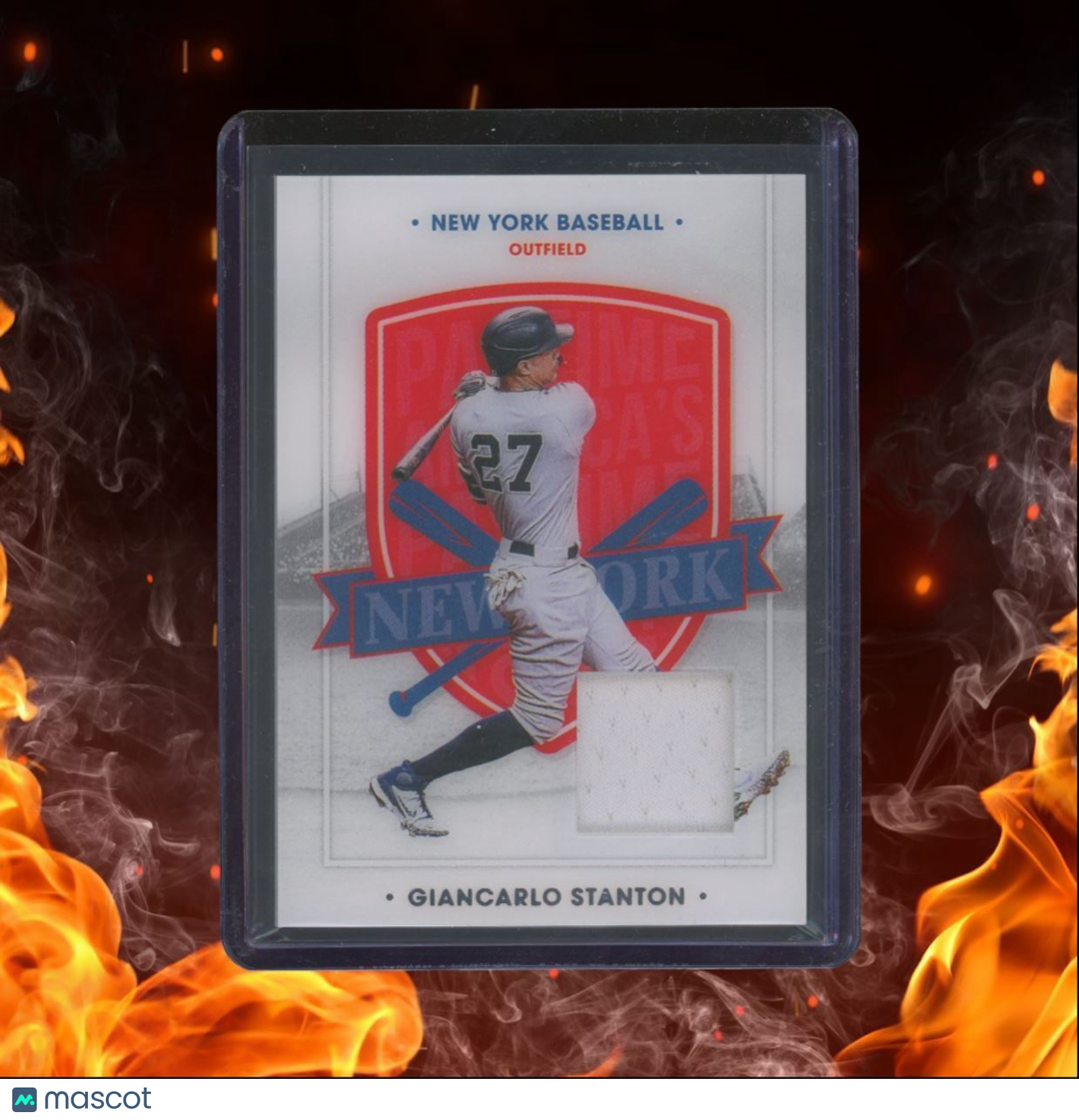 2021 Panini Chronicles Giancarlo Stanton America's Pastime Jersey #19