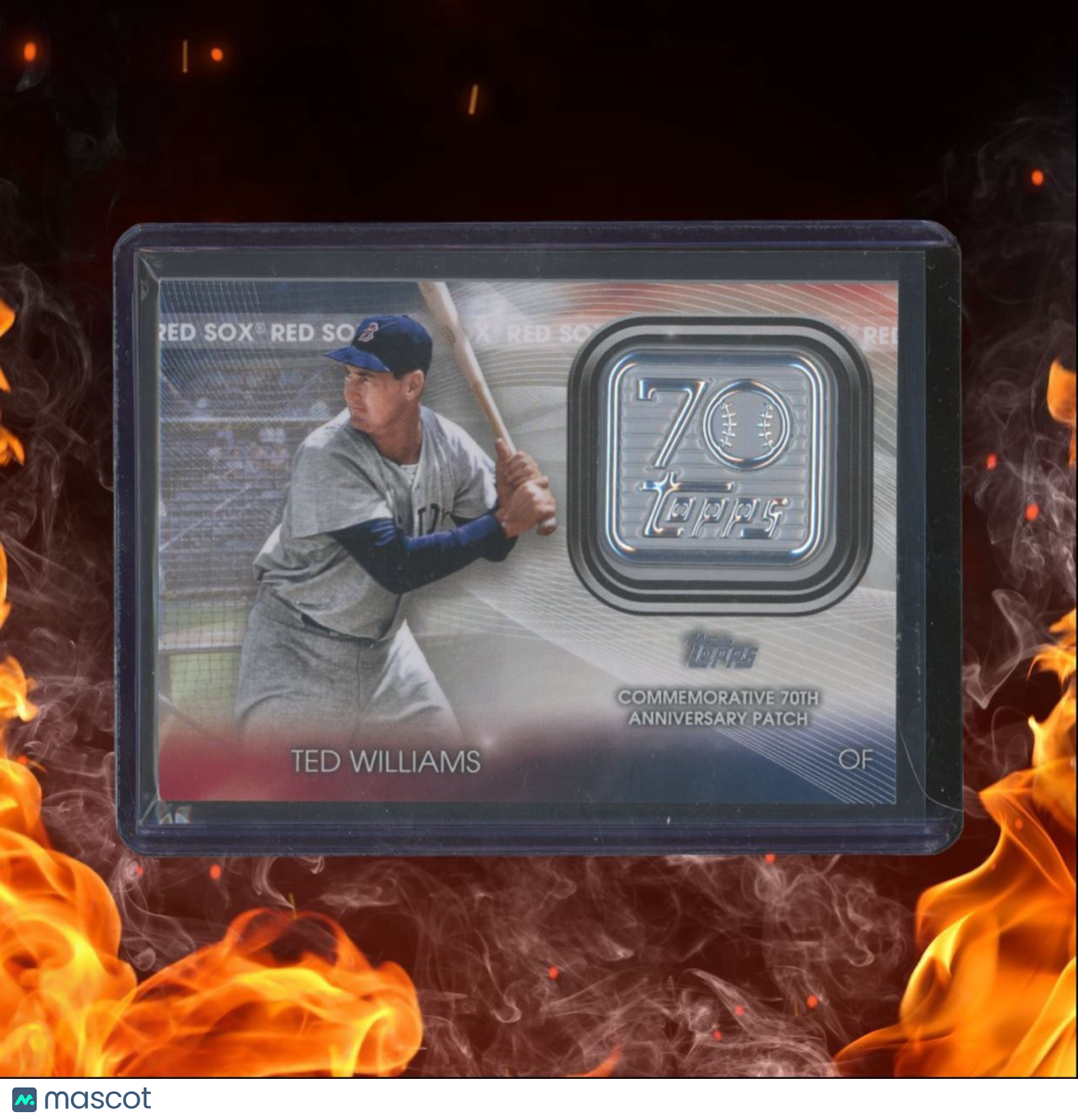 2021 Topps Ted Williams 70th Anniversary Logo Patch #T70P-TW