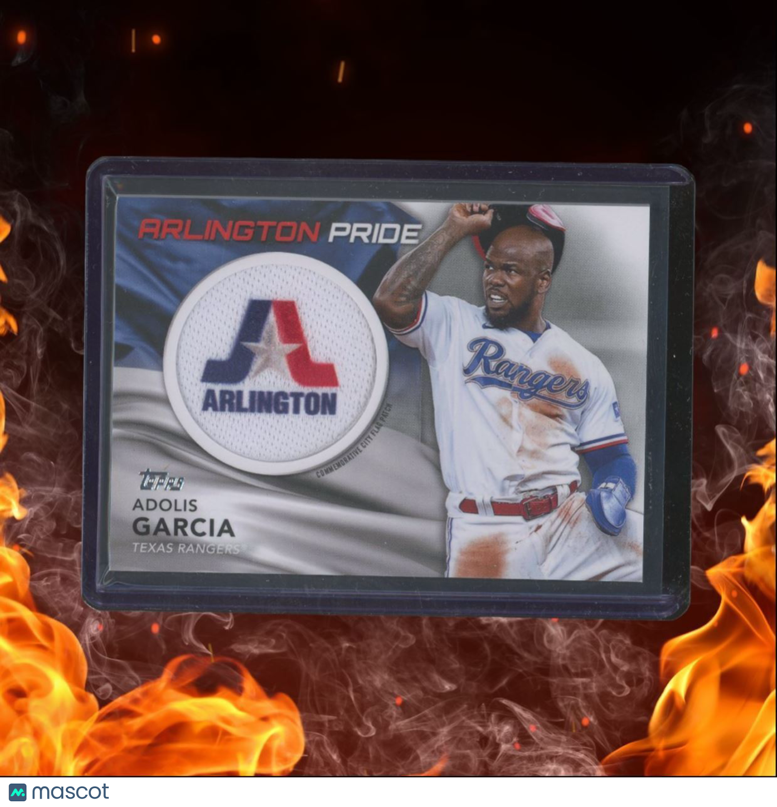 2022 Topps Adolis Garcia City Flag Patch #CFP-AG