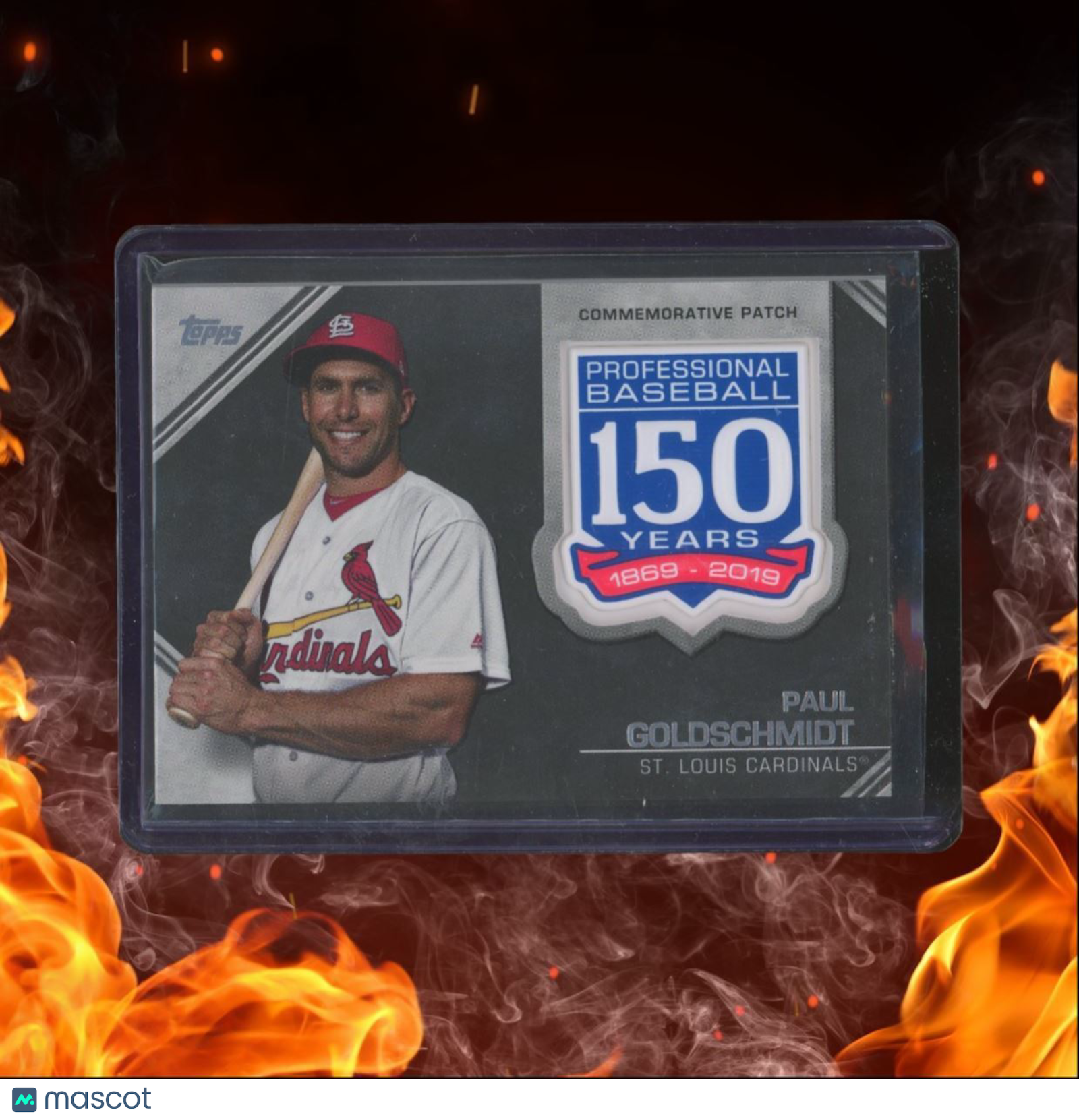 2019 Topps Paul Goldschmidt 150th Anniversary Commemorative Patch #AMM-PG