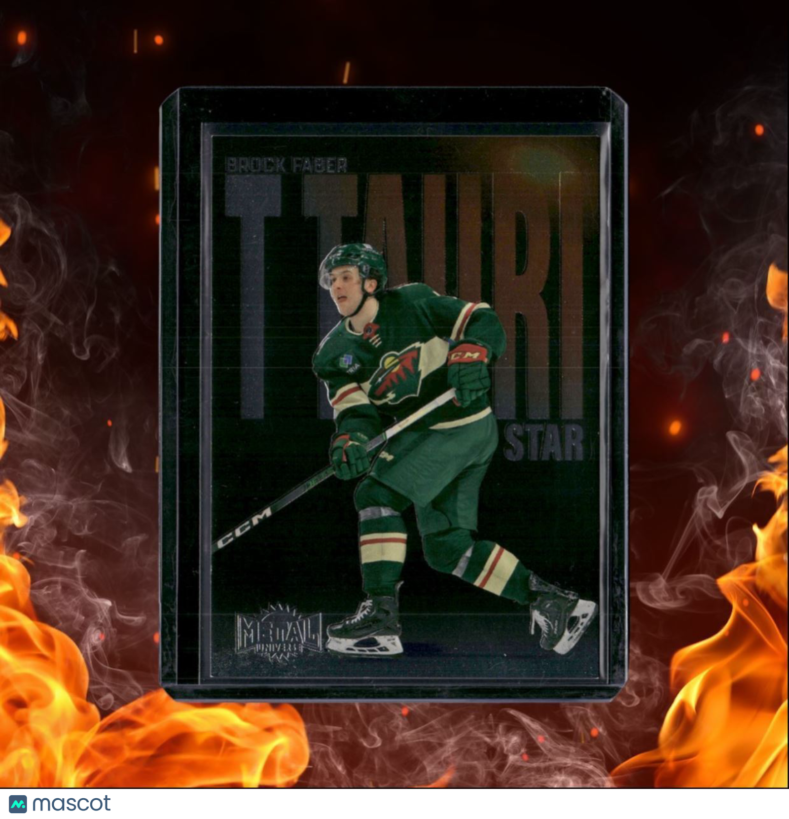 2023-24 SkyBox Metal Universe Brock Faber T Tauri Star (B) Rookie #TTP-4