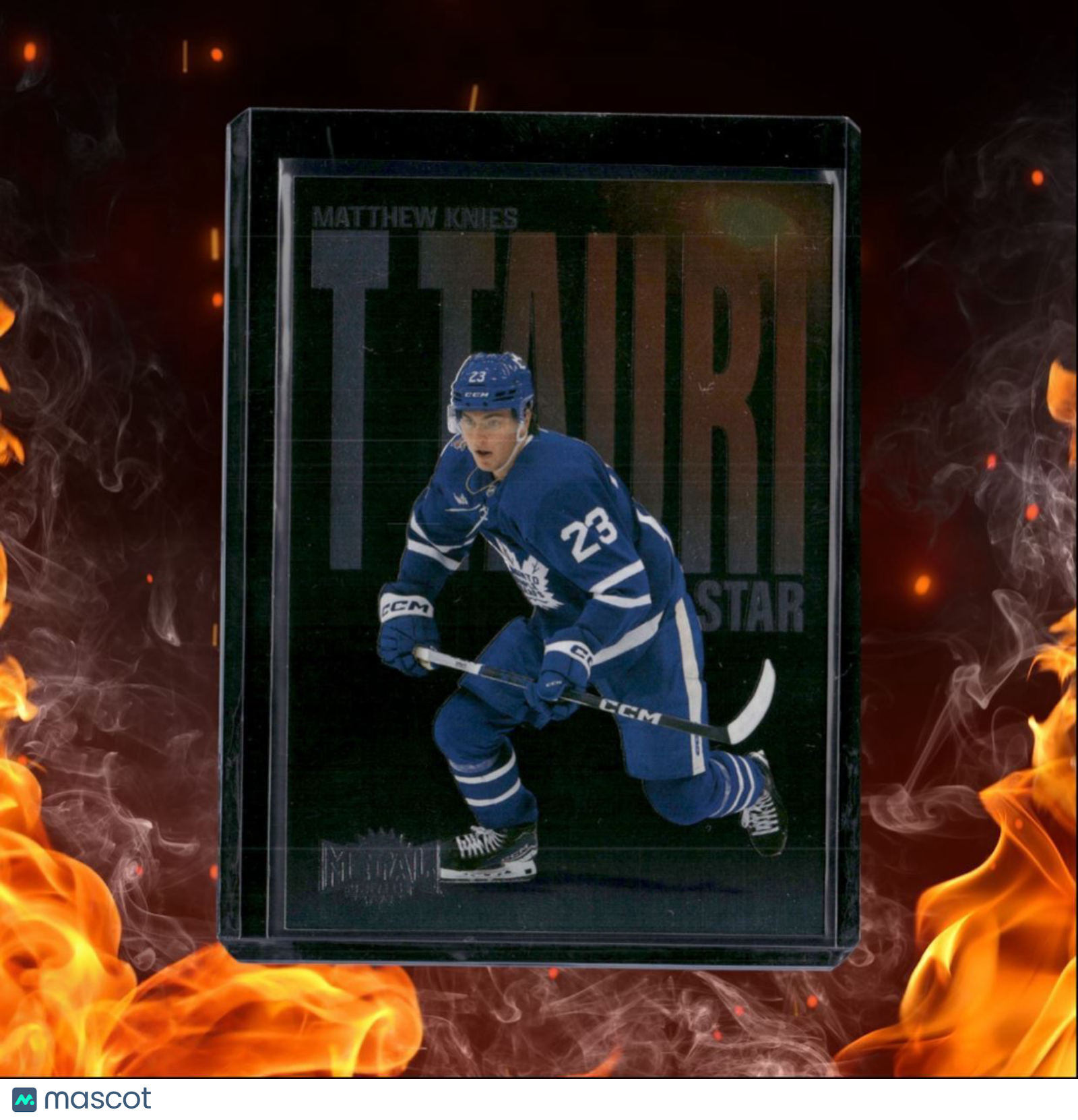 2023-24 SkyBox Metal Universe Matthew Knies T Tauri Star Rookie #TTP-3