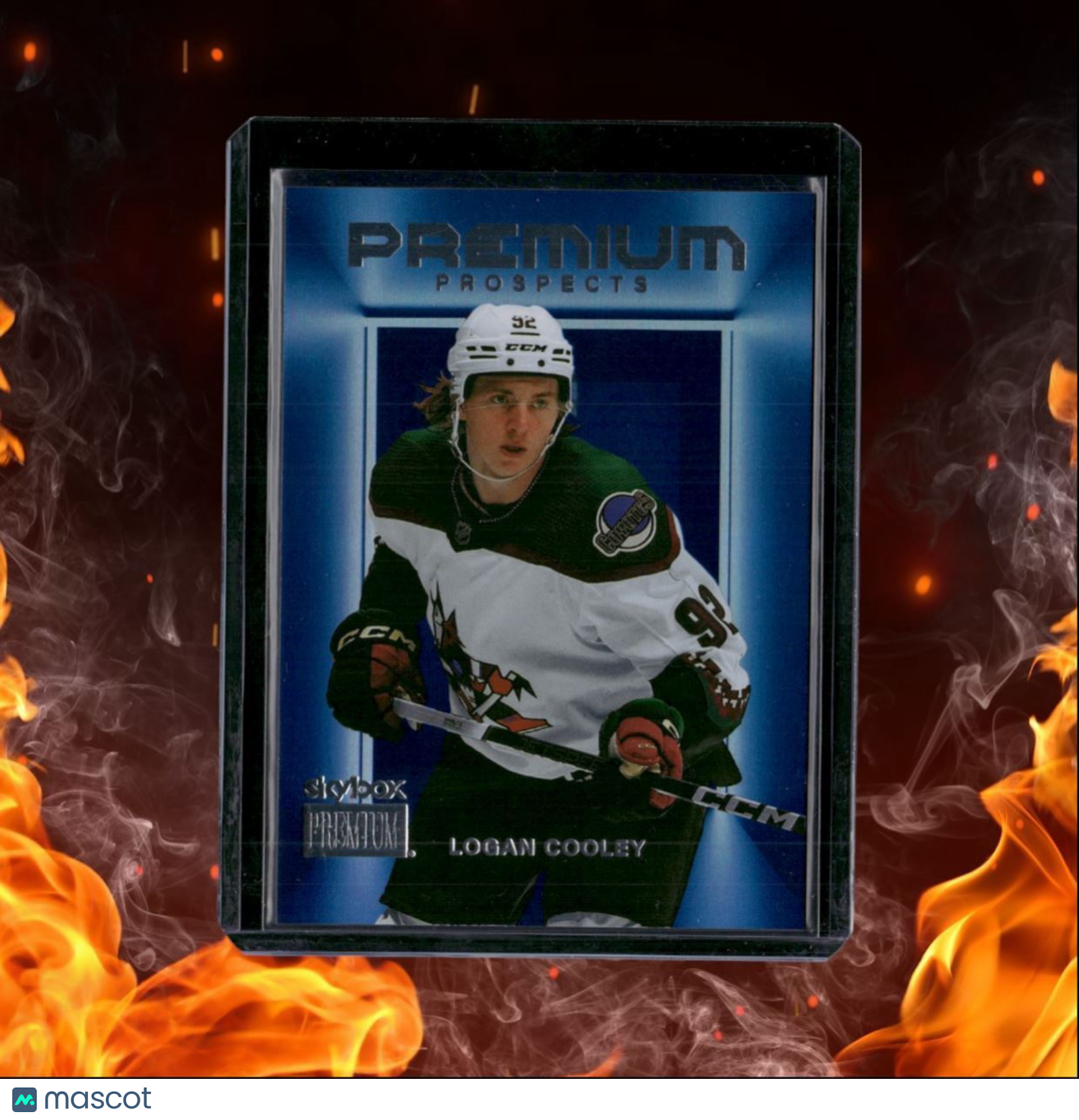 2023-24 SkyBox Metal Universe Logan Cooley Premium Prospects Rookie #PP-2