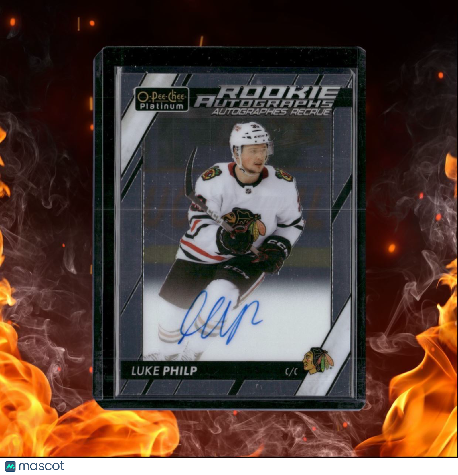 2023-24 O-Pee-Chee Platinum Luke Philp Rookie Auto #R-LP