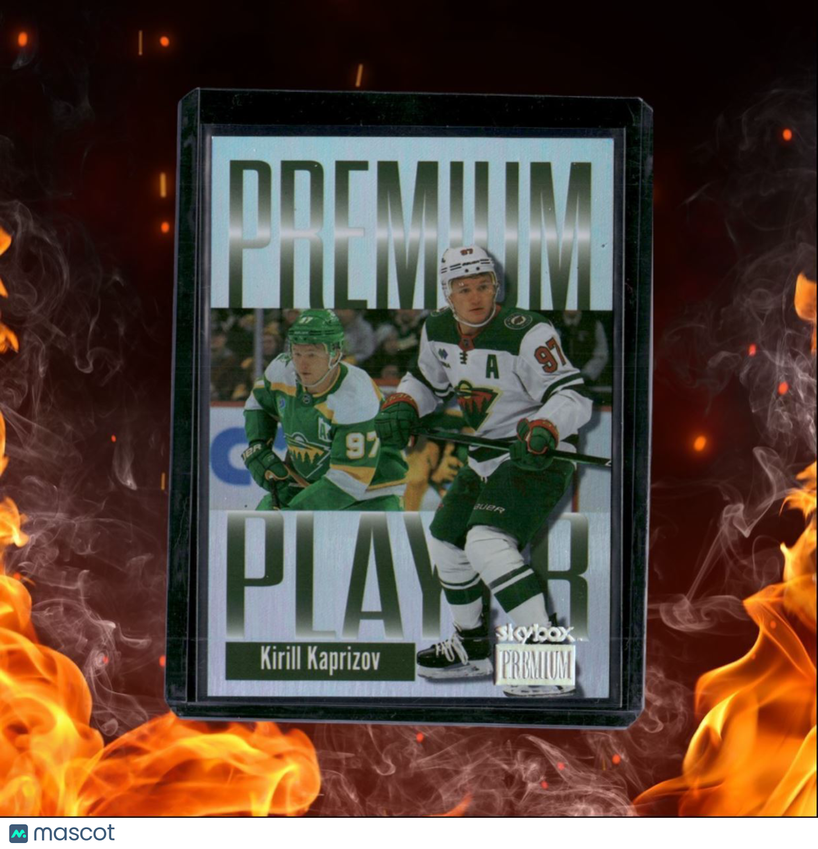 2023-24 SkyBox Metal Universe Kirill Kaprizov Premium Player #6PP